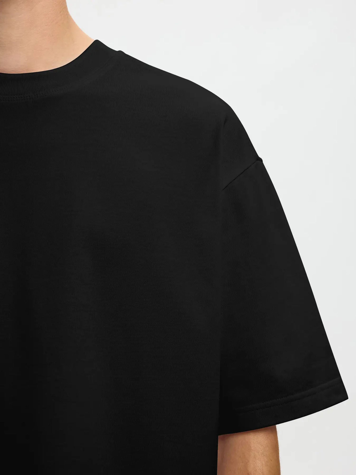 Selected T-shirt Slmrelaxaspen 2-Ply Nero