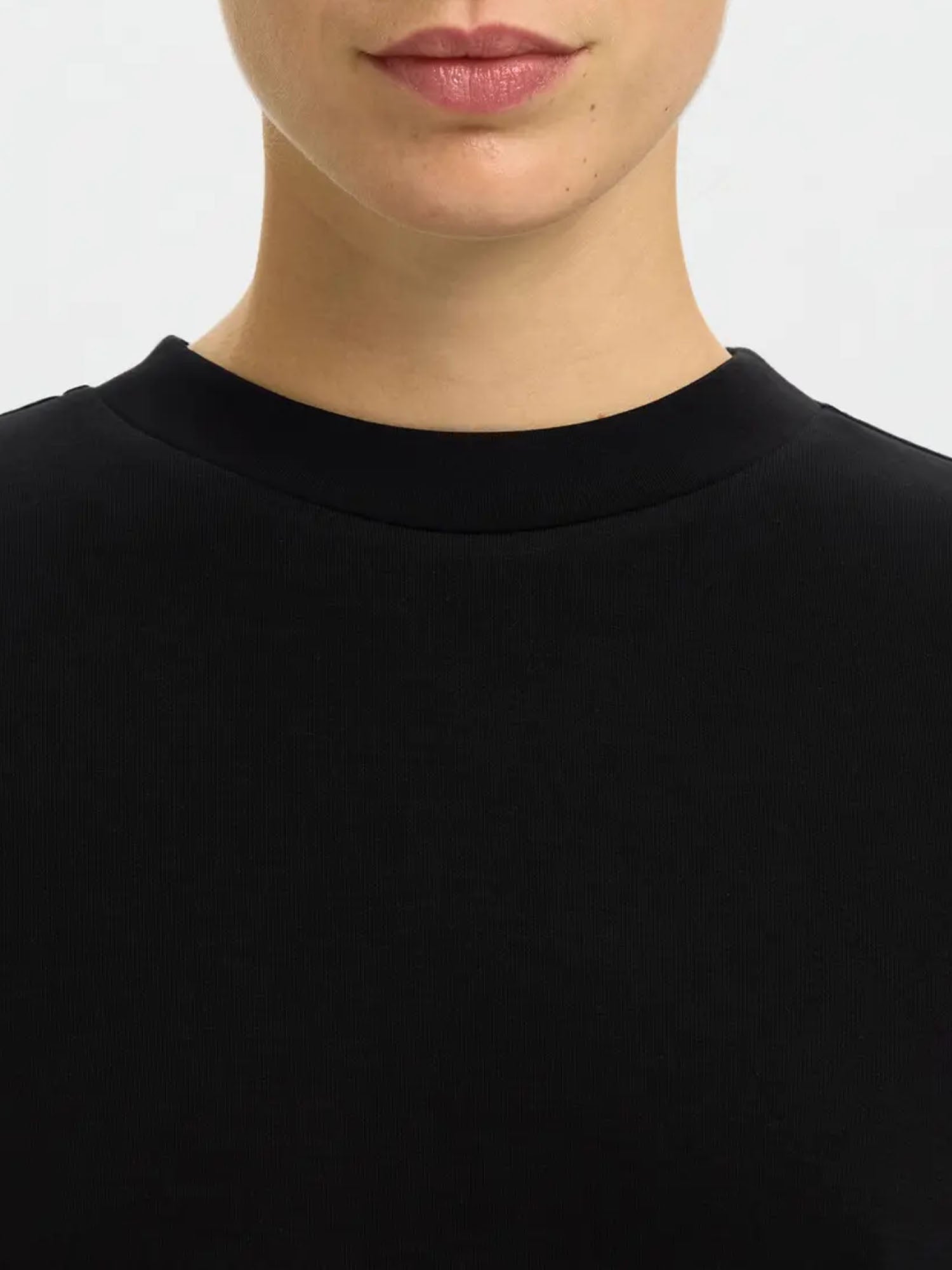Selected Oversized tenny tee noos Nero