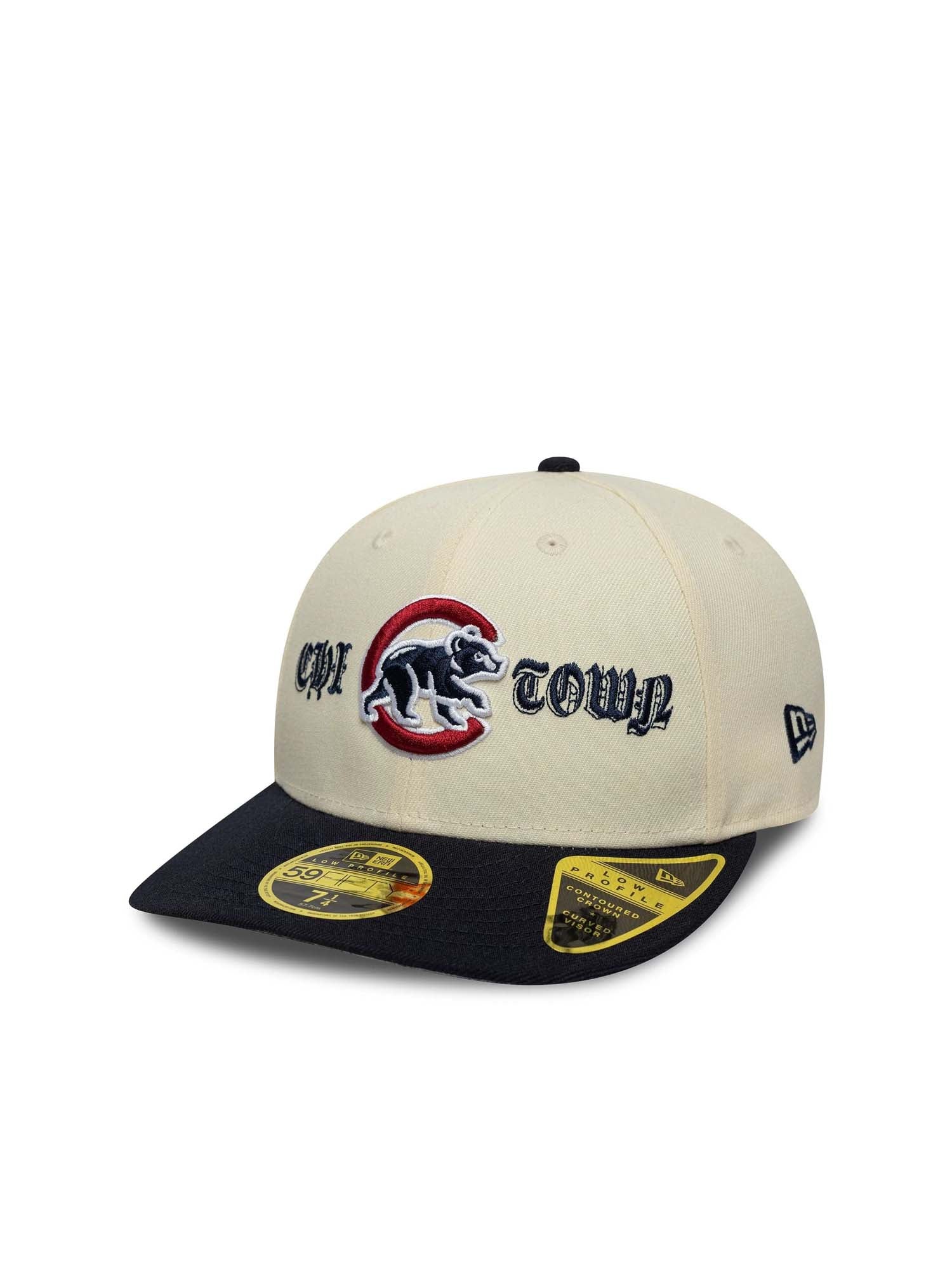 New Era Cappello 59FIFTY Fitted Low Profile Chicago Cubs MLB Cooperstown Giallo