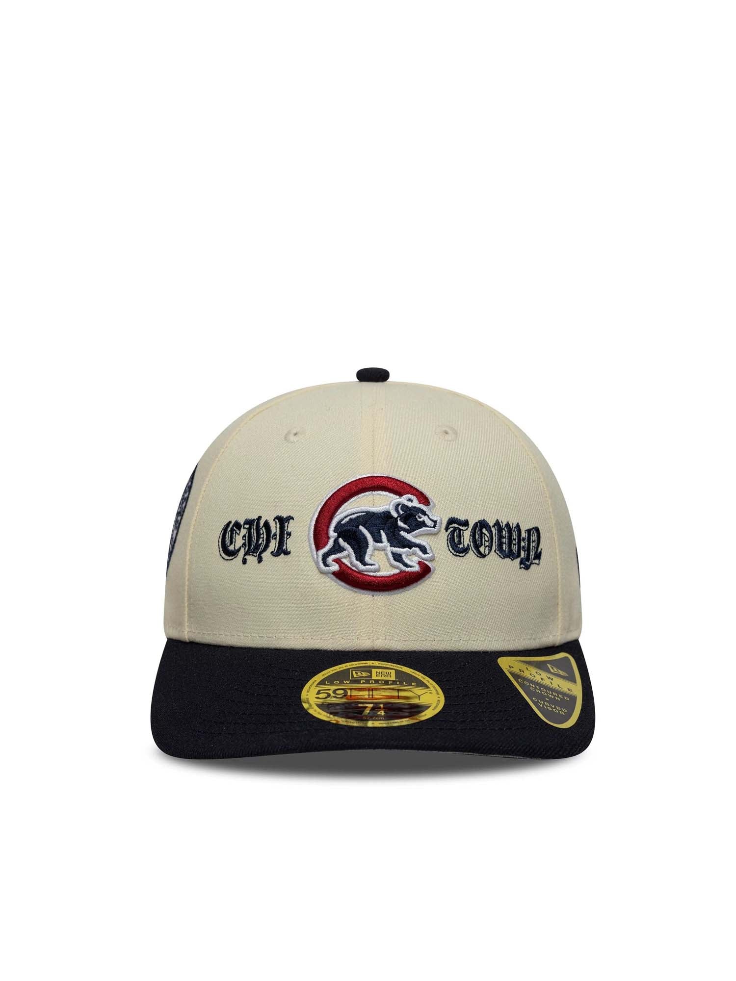 New Era Cappello 59FIFTY Fitted Low Profile Chicago Cubs MLB Cooperstown Giallo