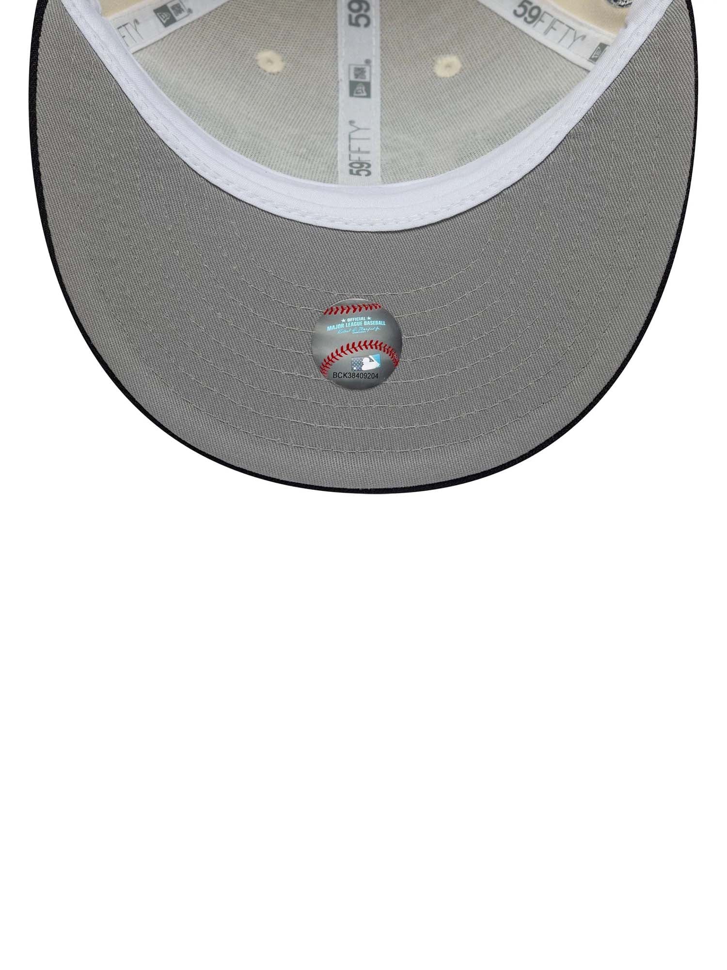 New Era Cappello 59FIFTY Fitted Low Profile Chicago Cubs MLB Cooperstown Giallo