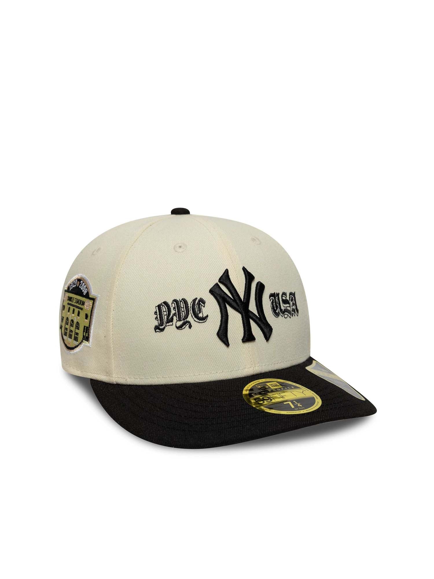 New Era Cappello 59FIFTY Fitted Low Profile New York Yankees MLB Cooperstown Giallo