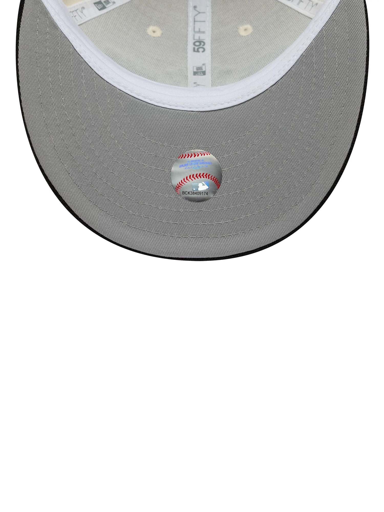 New Era Cappello 59FIFTY Fitted Low Profile New York Yankees MLB Cooperstown Giallo