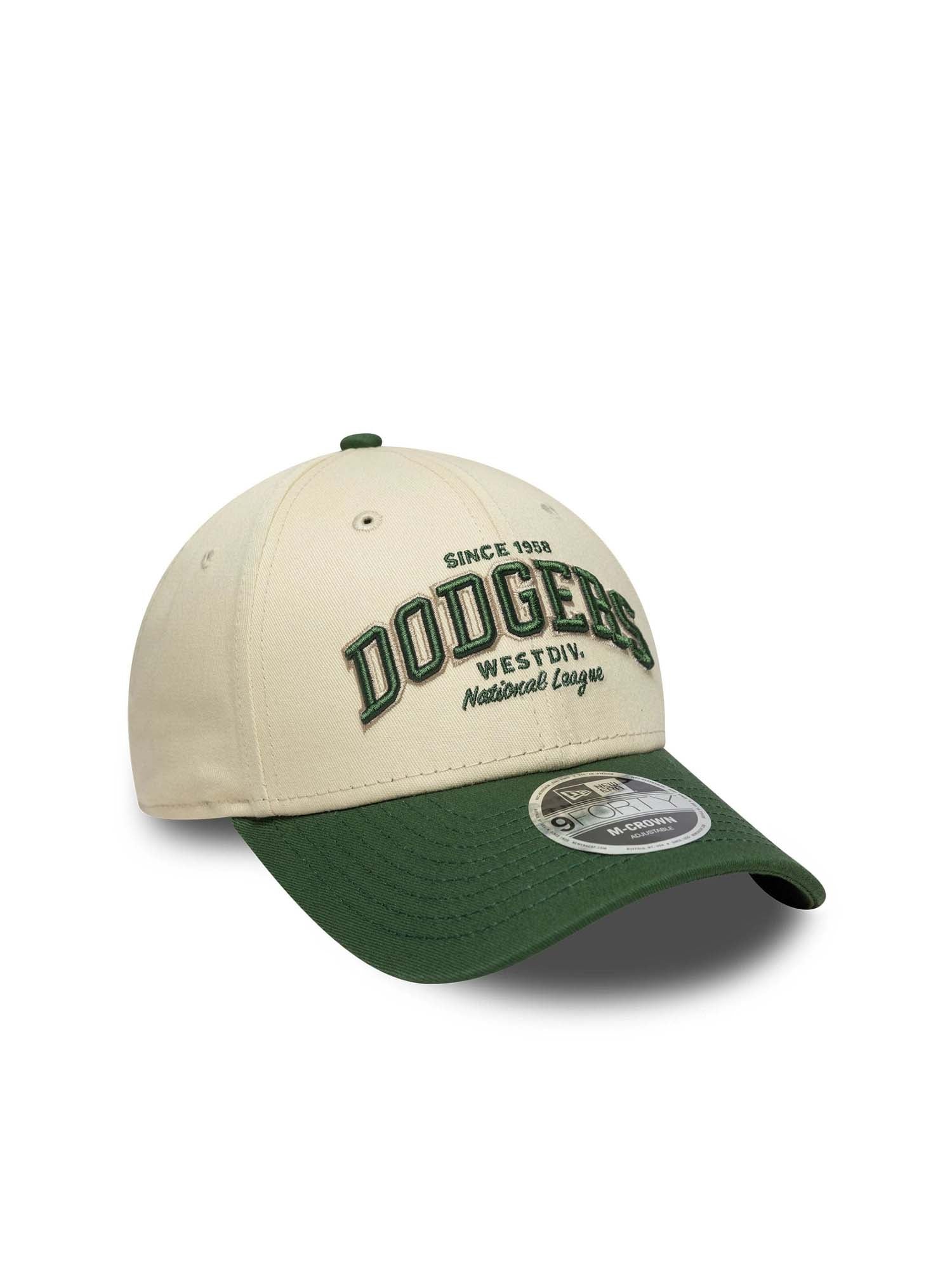 New Era Cappellino 9FORTY M-Crown LA Dodgers MLB Wordmark Verde