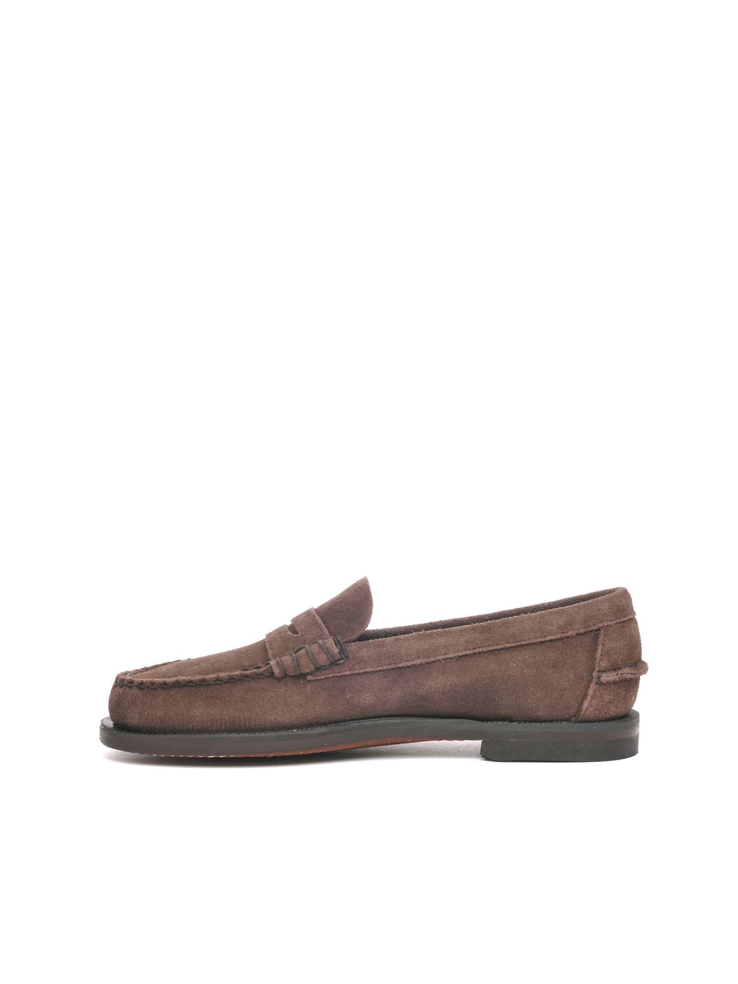 Sebago Scarpe Classic Dan Flesh Out da Donna Marrone