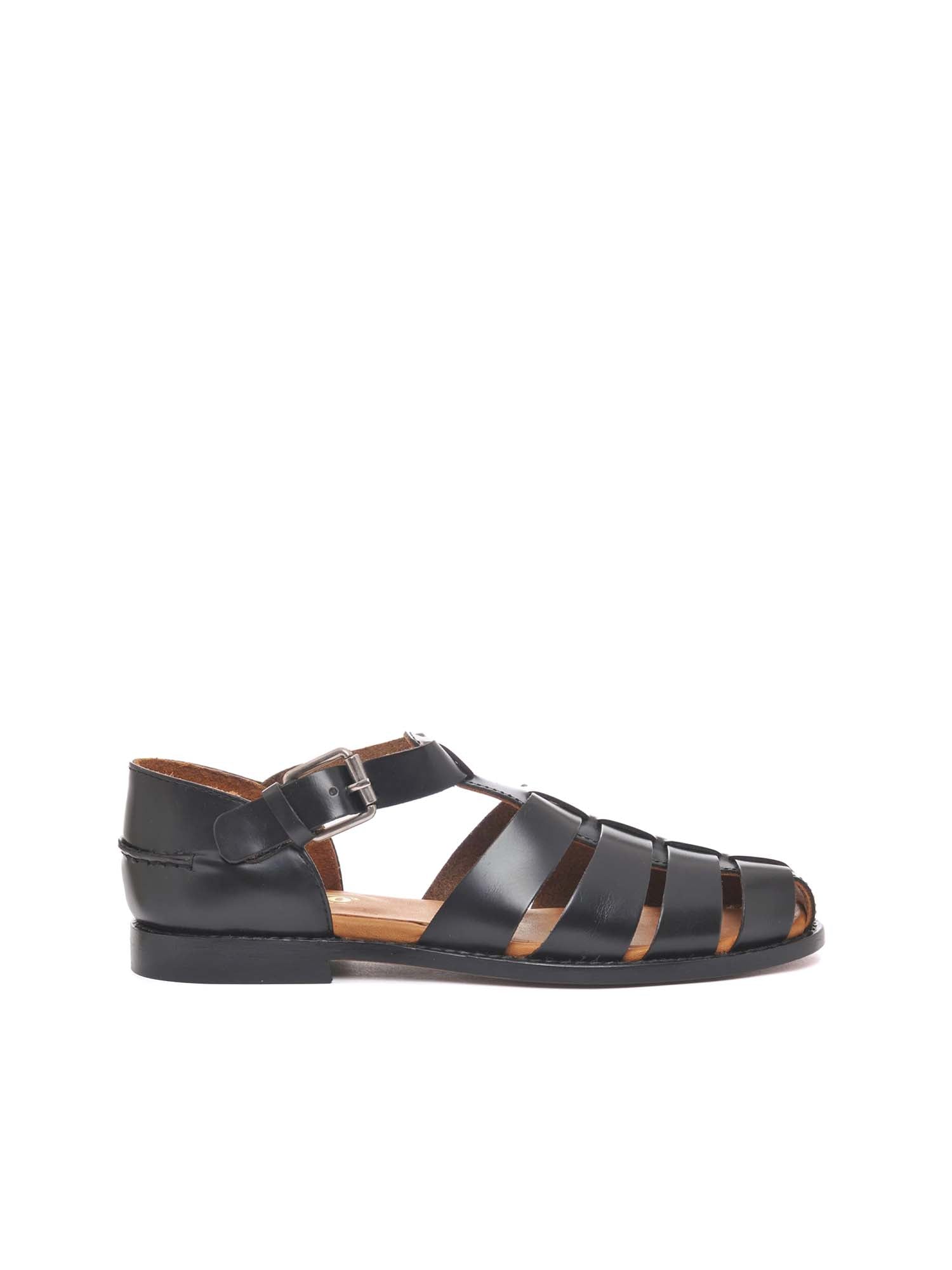 Sebago Sandali Gurkha Tale Woman Nero