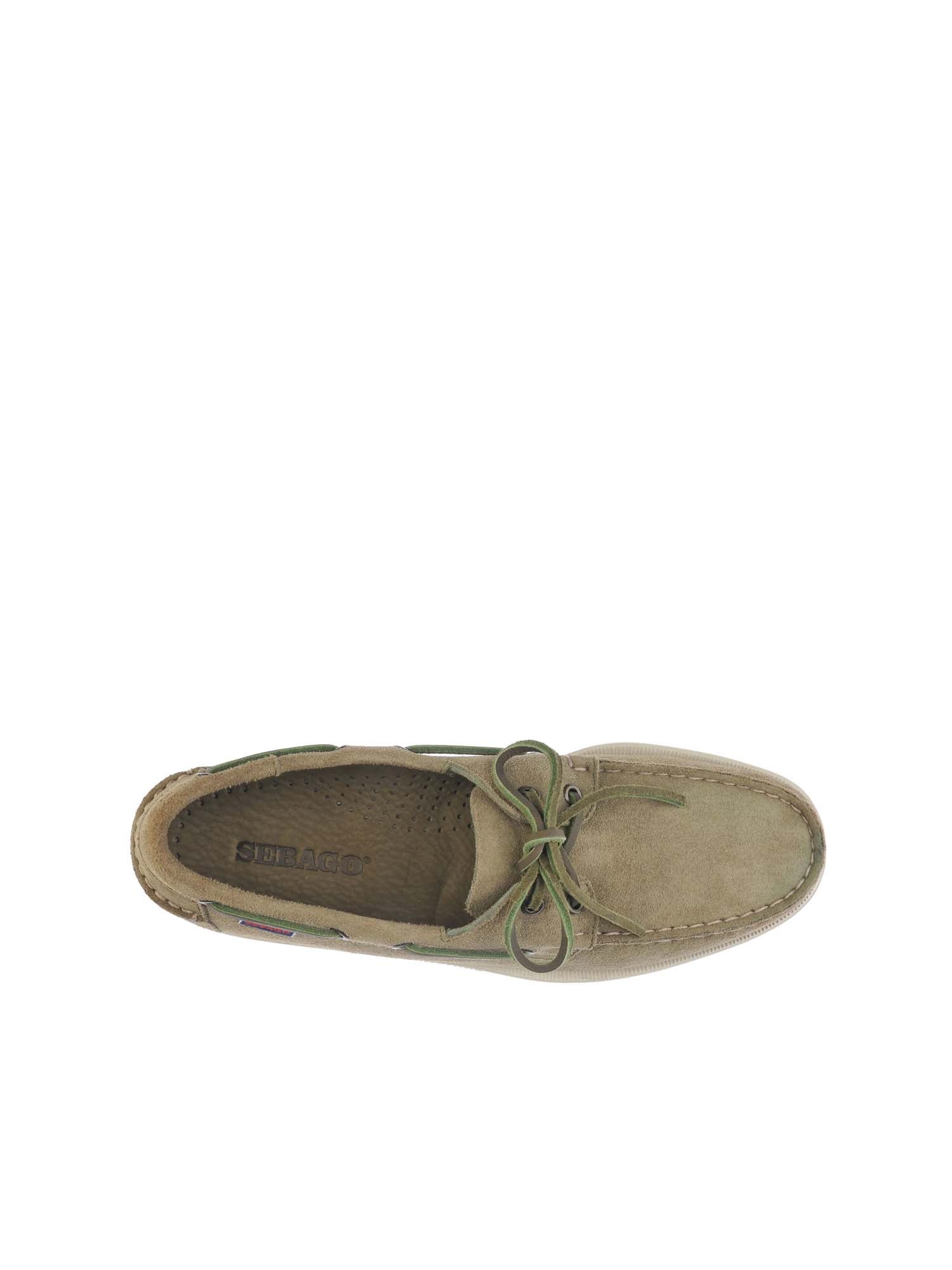 Sebago Scarpe Portland Flesh Out da uomo Verde