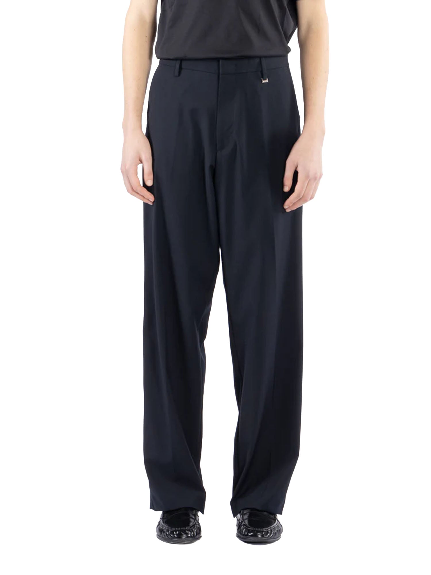 I'm Brian Pantalone fondo ampio Blu