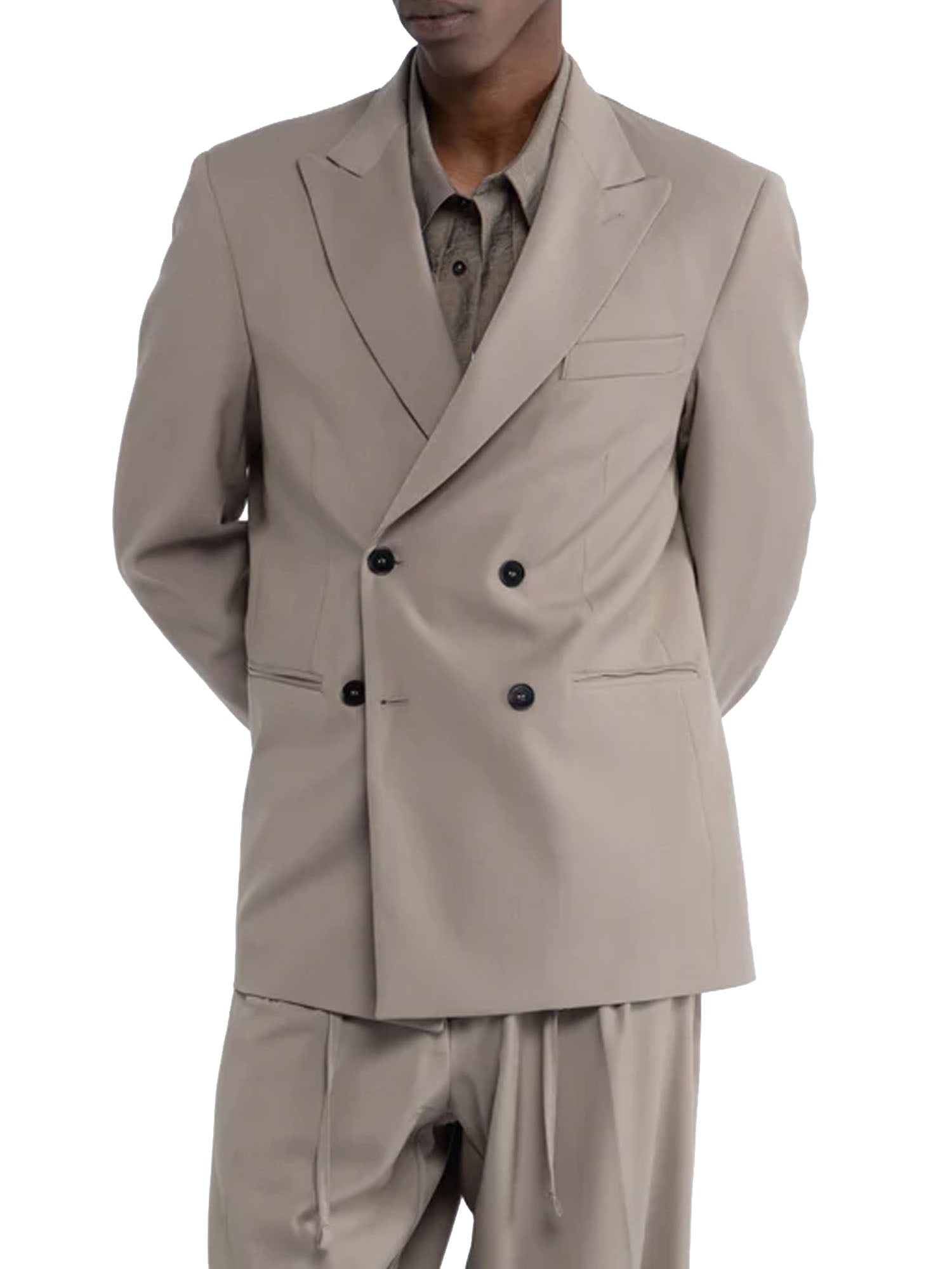 I'm Brian Giacca da abito doppiopetto Marrone