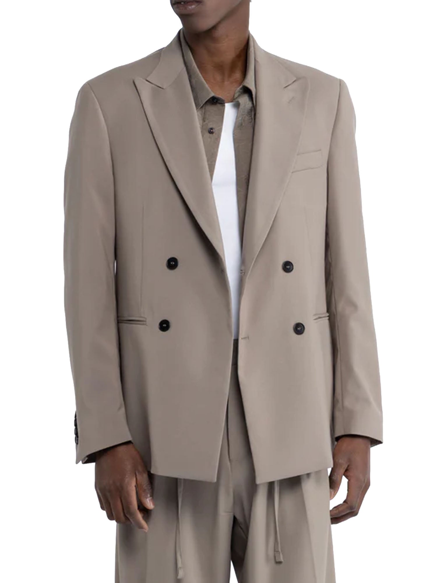 I'm Brian Giacca da abito doppiopetto Marrone