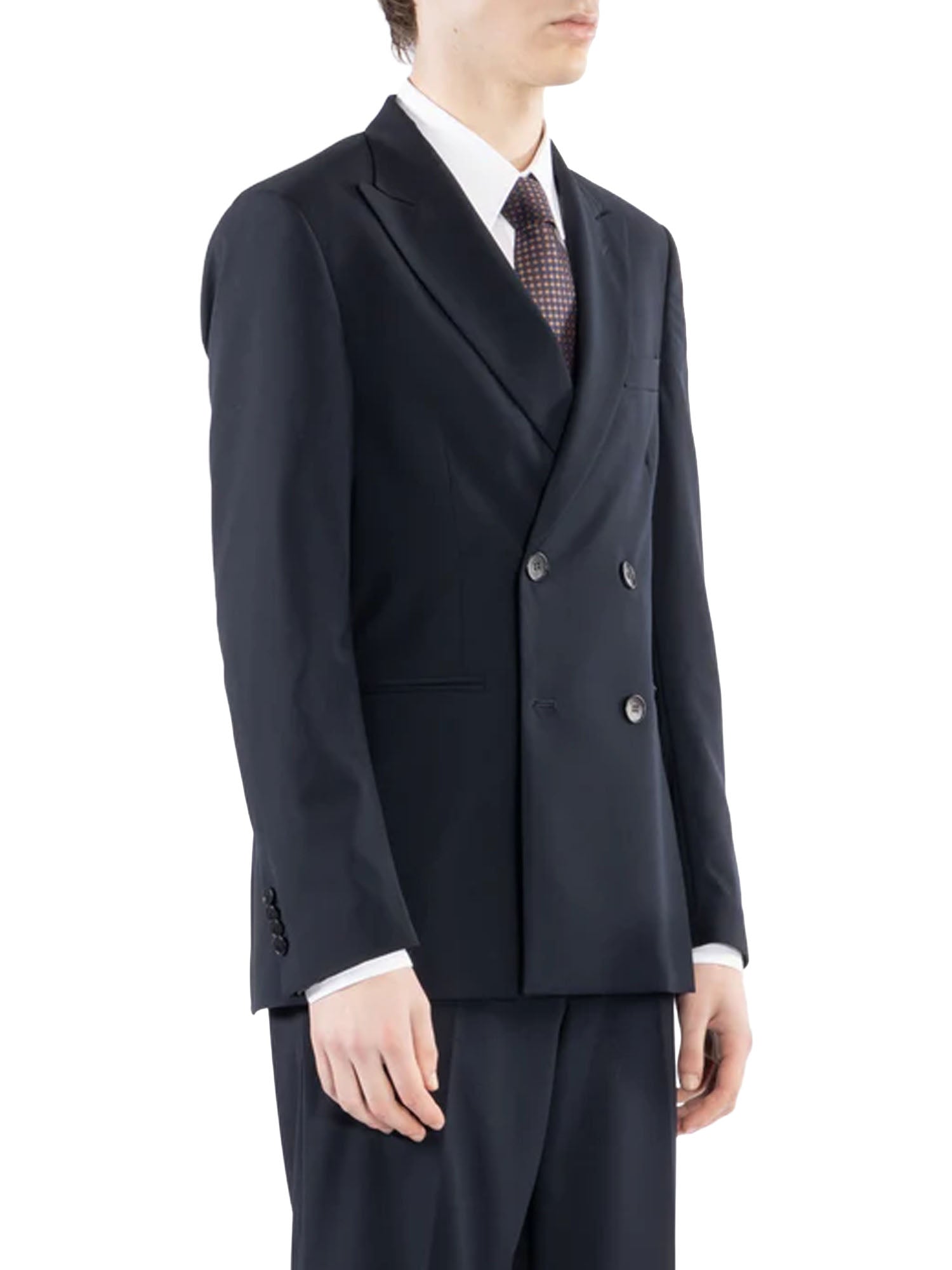 I'm Brian Giacca da abito doppiopetto Blu