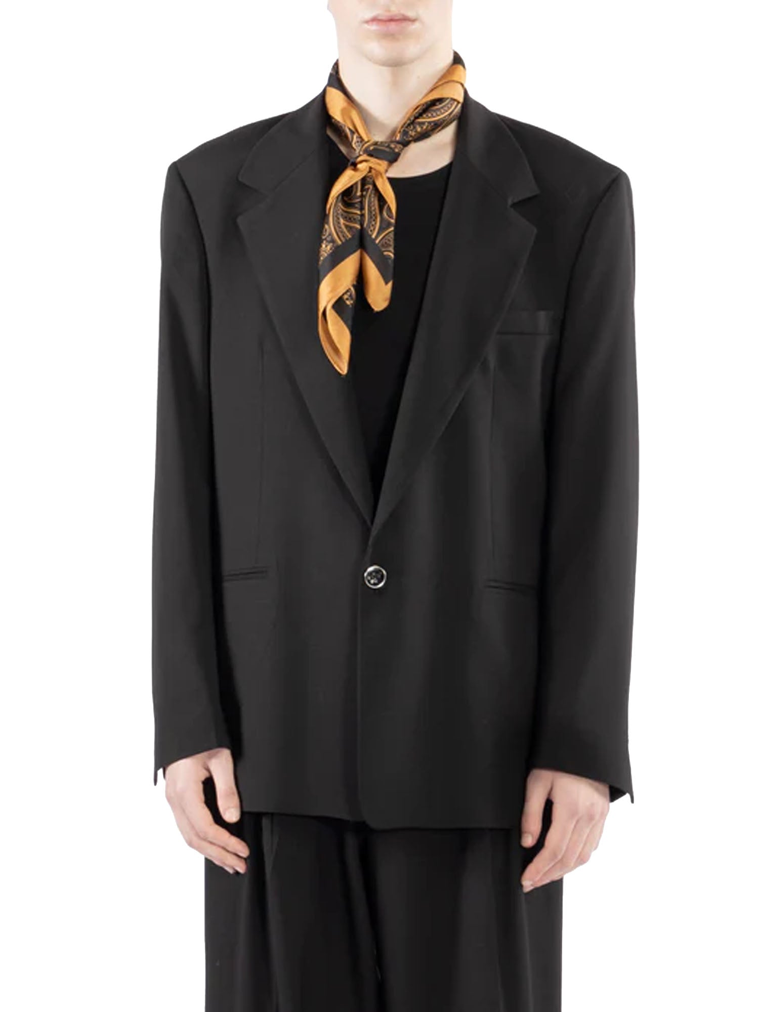 I'm Brian Giacca da abito oversize Nero