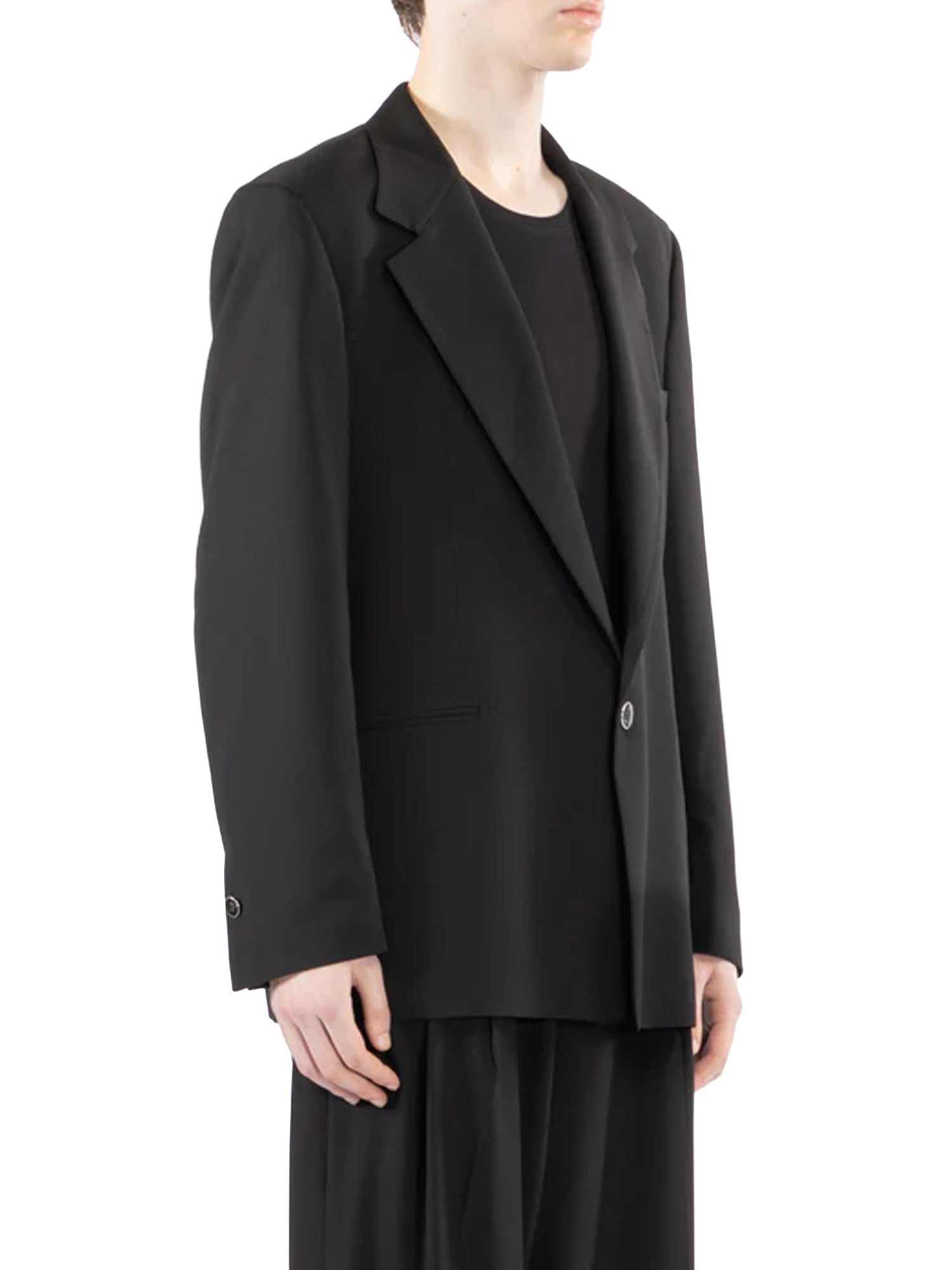 I'm Brian Giacca da abito oversize Nero