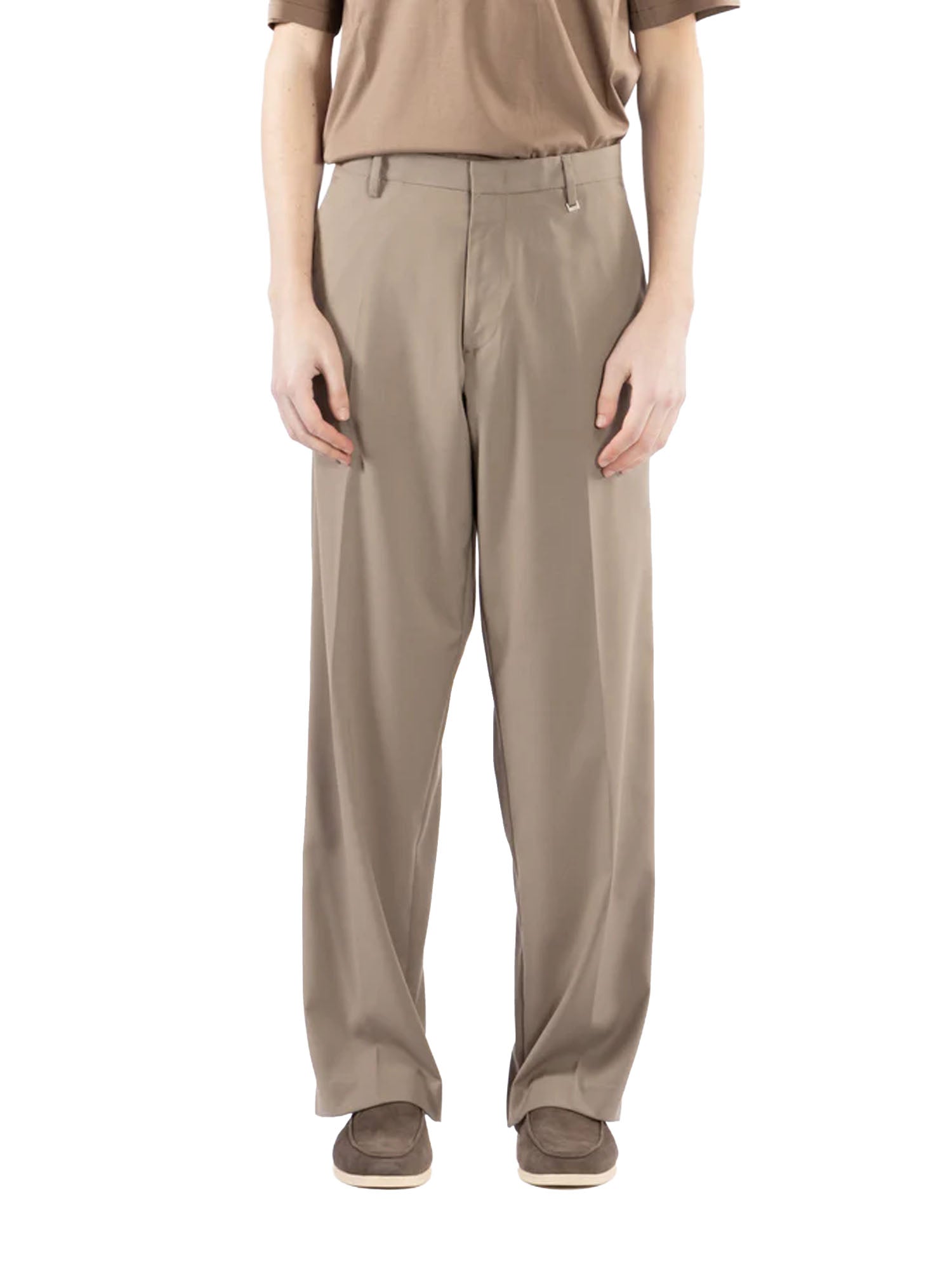 Straight-leg trousers