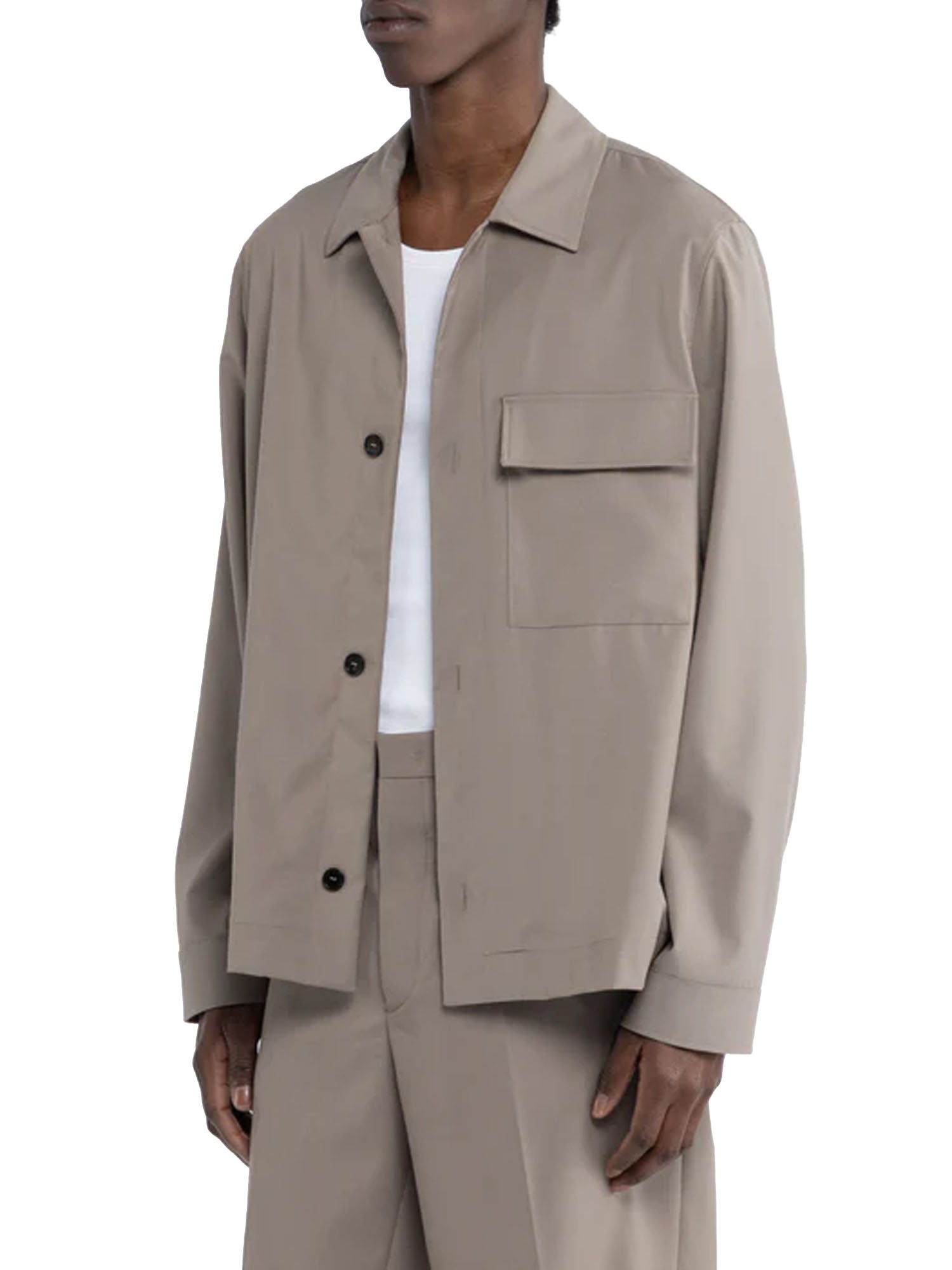 I'm Brian Giacca camicia sfoderata Marrone