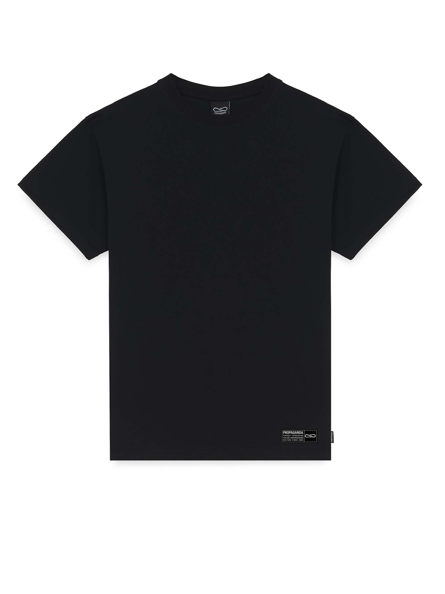 Propaganda Label Camo Tee Nero