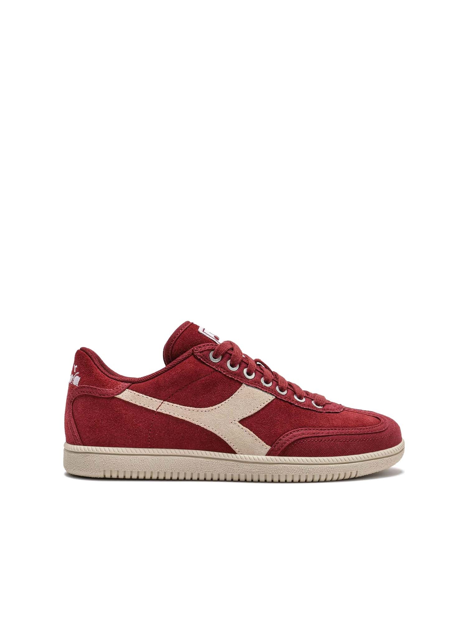 Diadora Scarpe Trainer Suede Rosso