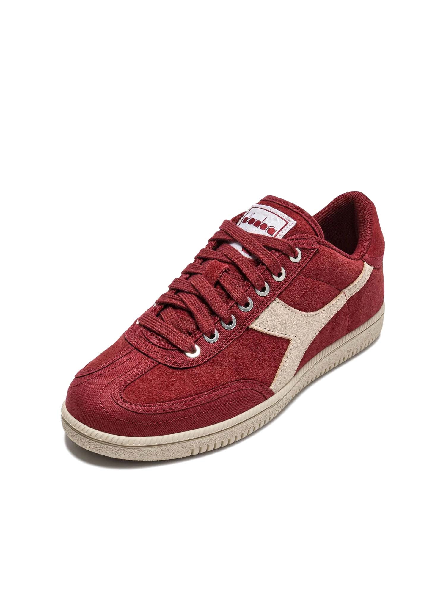 Diadora Scarpe Trainer Suede Rosso