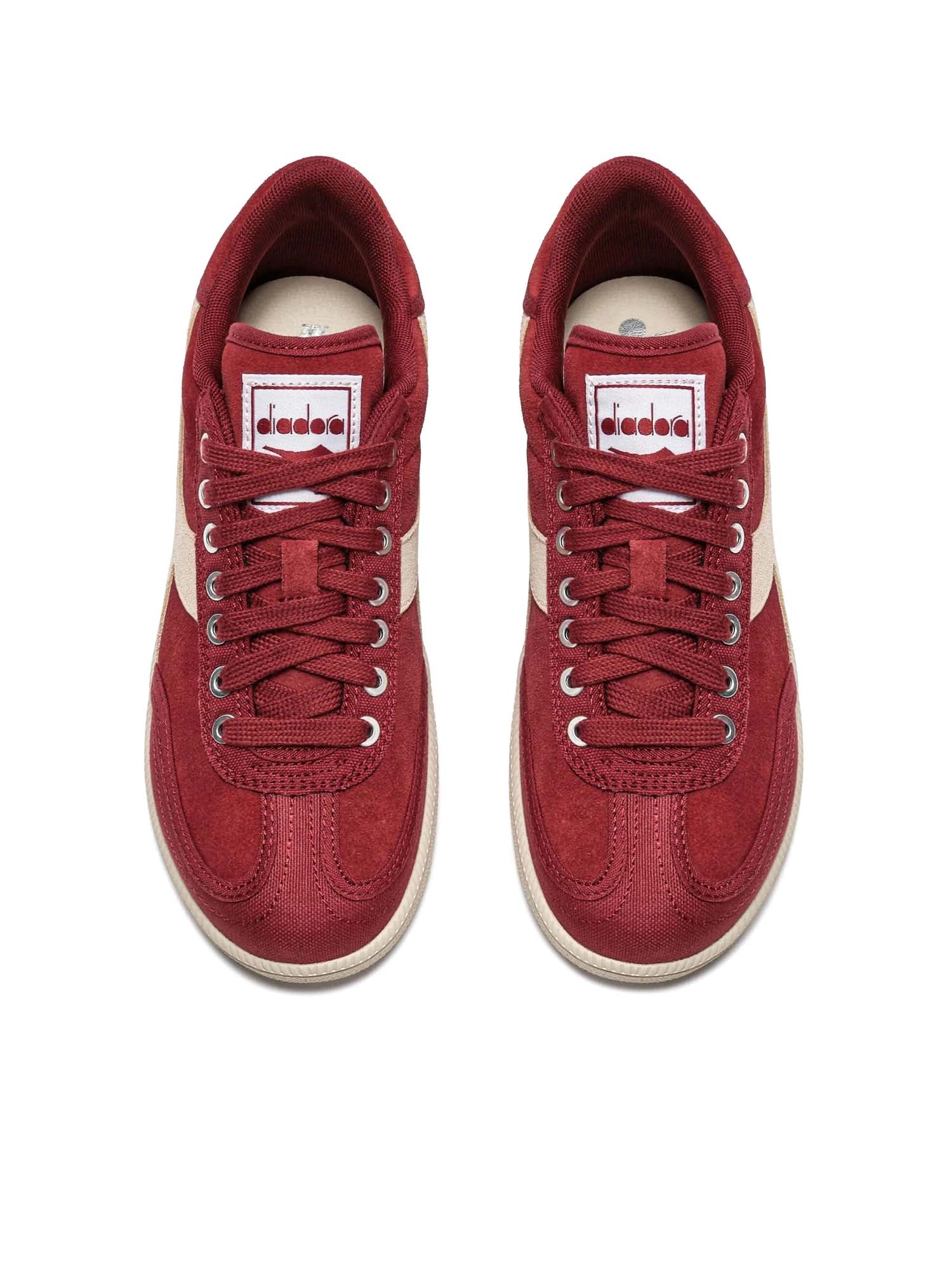 Diadora Scarpe Trainer Suede Rosso