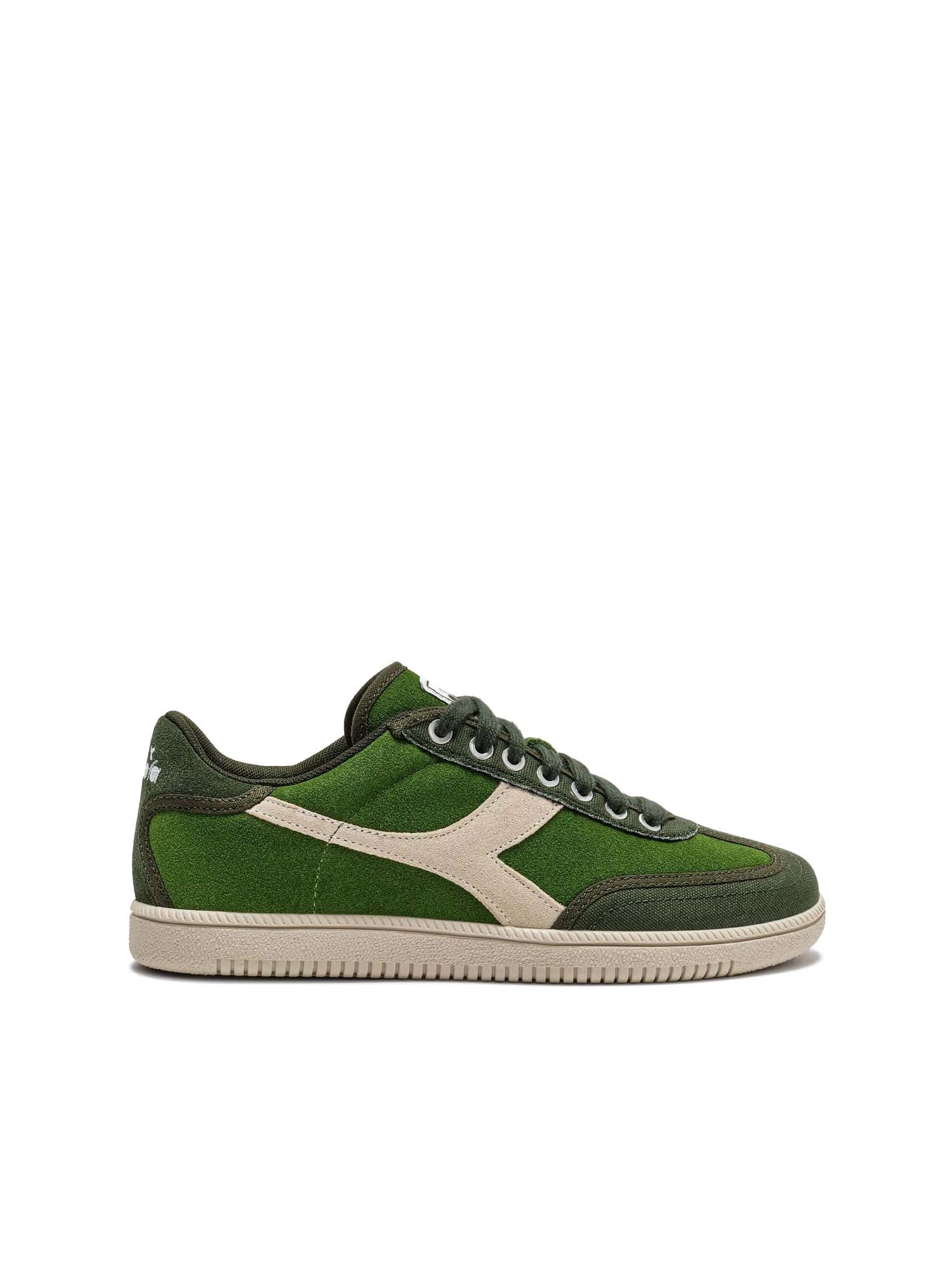 Diadora Scarpe Trainer Suede Verde
