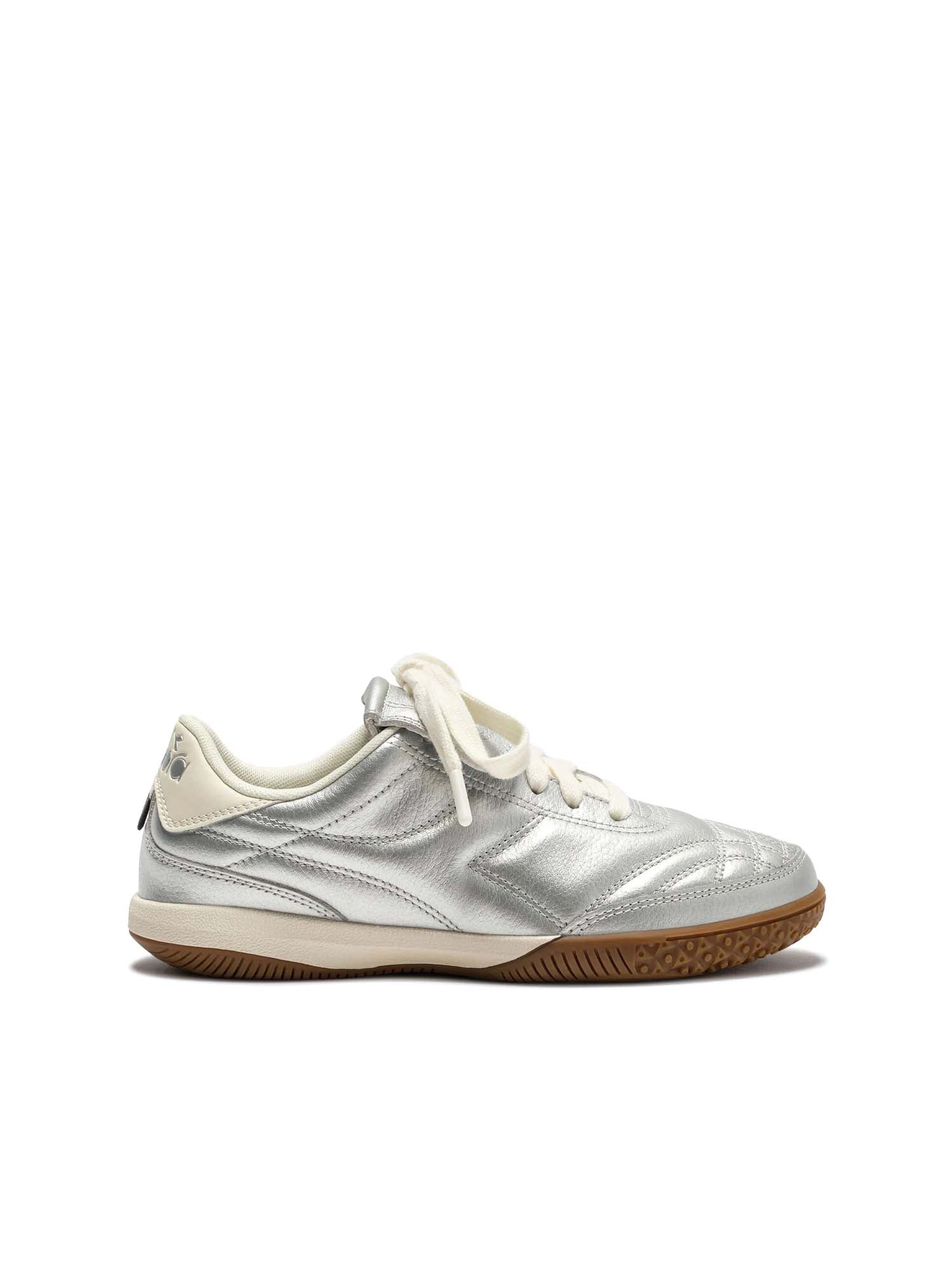 Diadora Gold Indoor Metallic Argento
