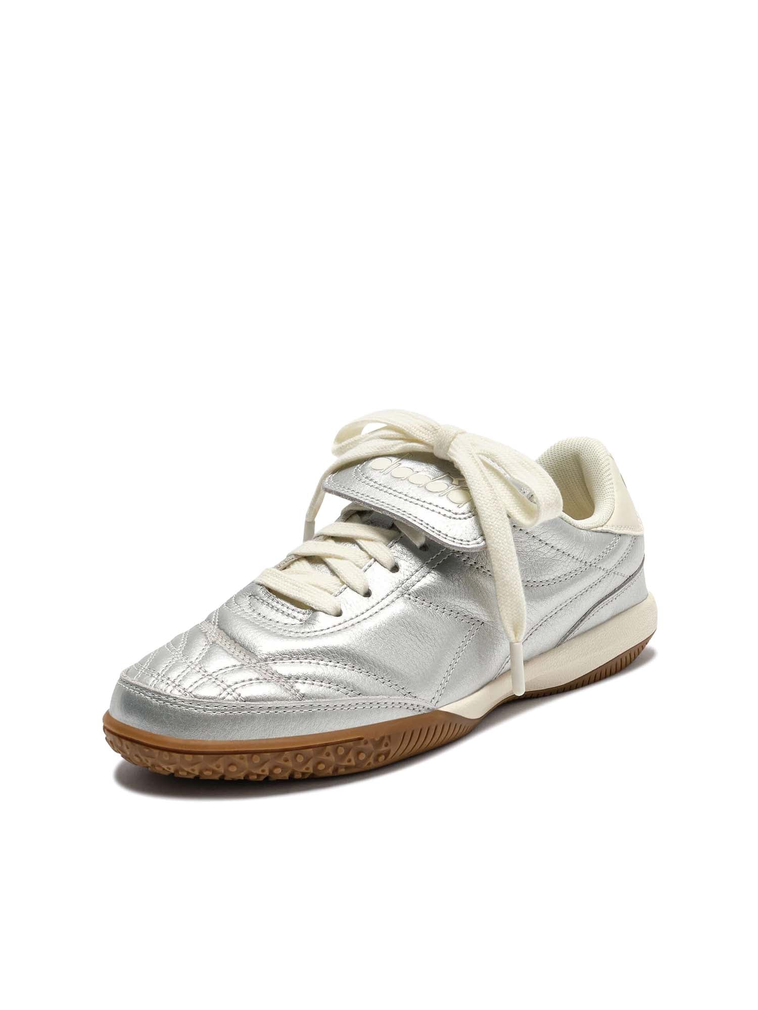Diadora Gold Indoor Metallic Argento