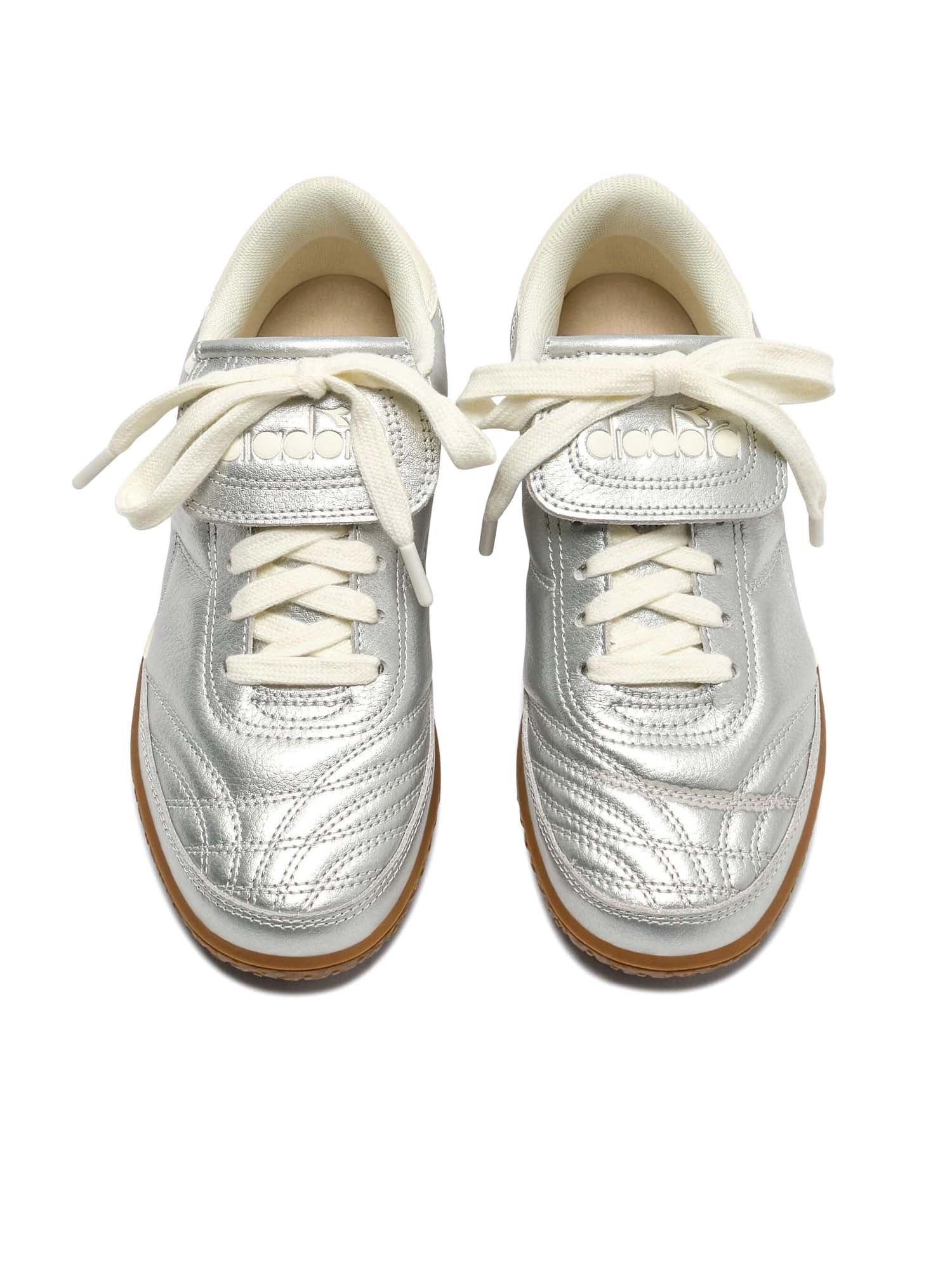 Diadora Gold Indoor Metallic Argento