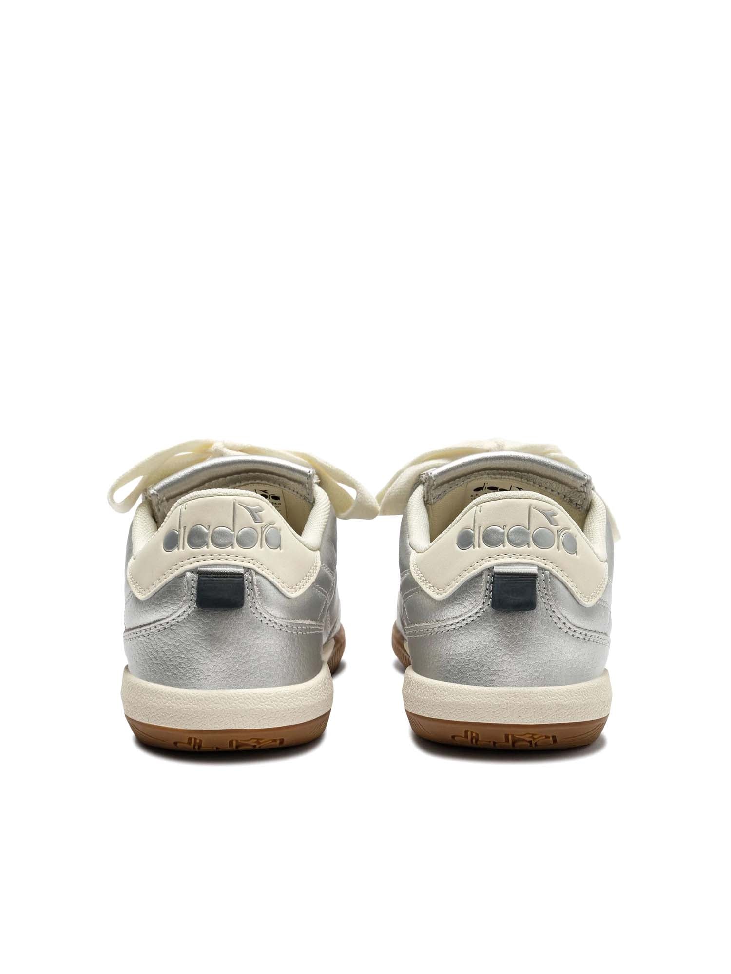 Diadora Gold Indoor Metallic Argento