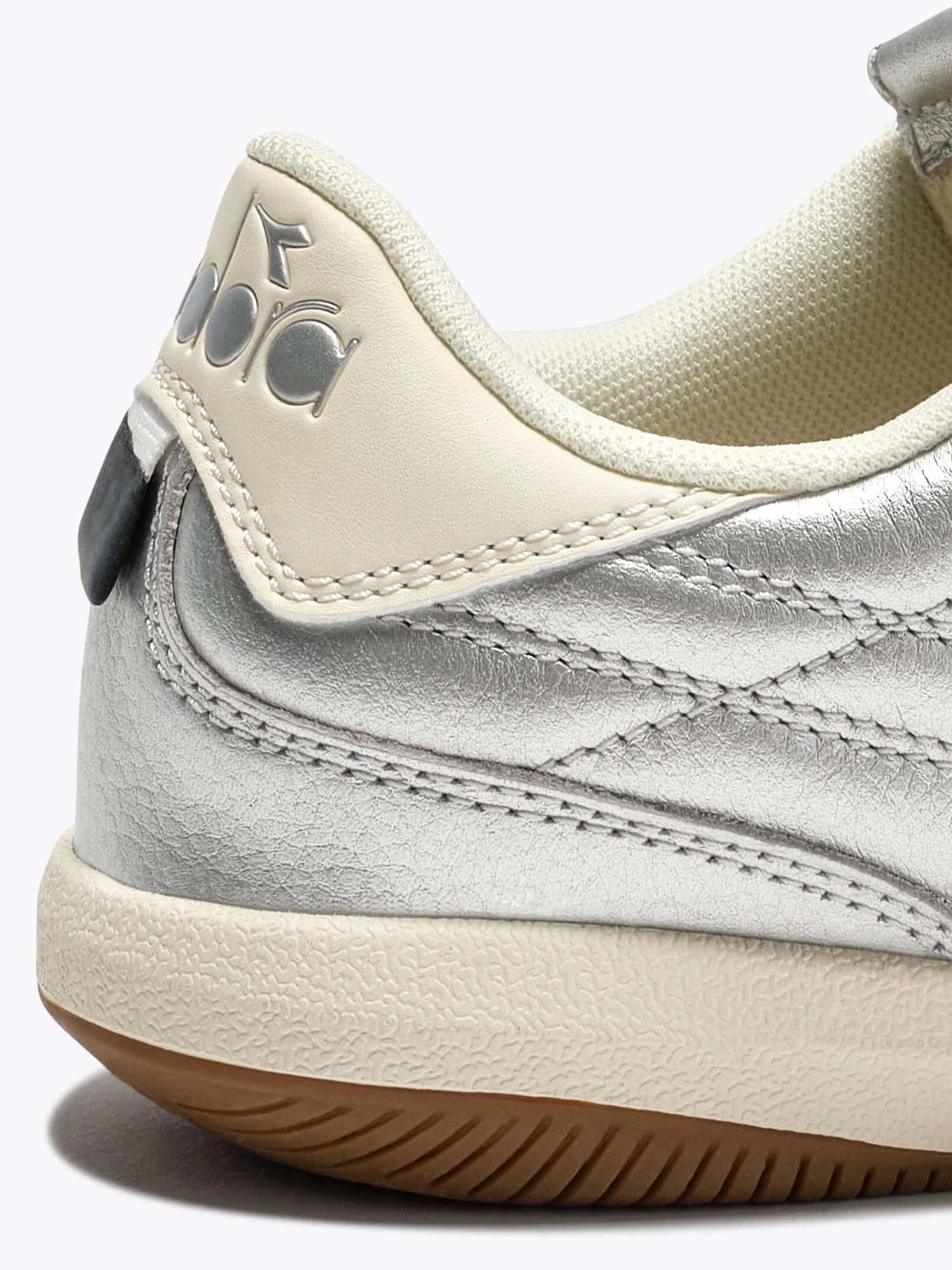 Diadora Gold Indoor Metallic Argento
