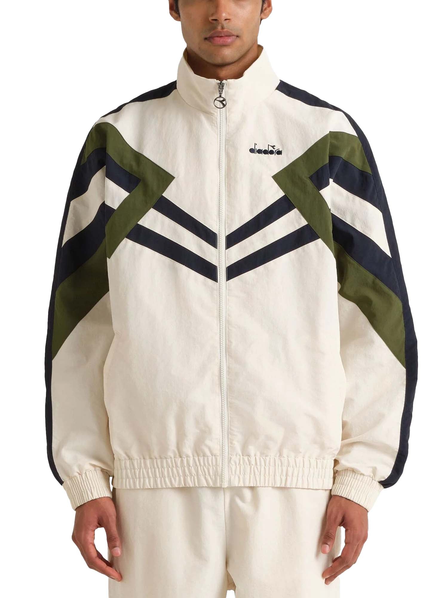 Diadora Track Jacket Legacy Bianco