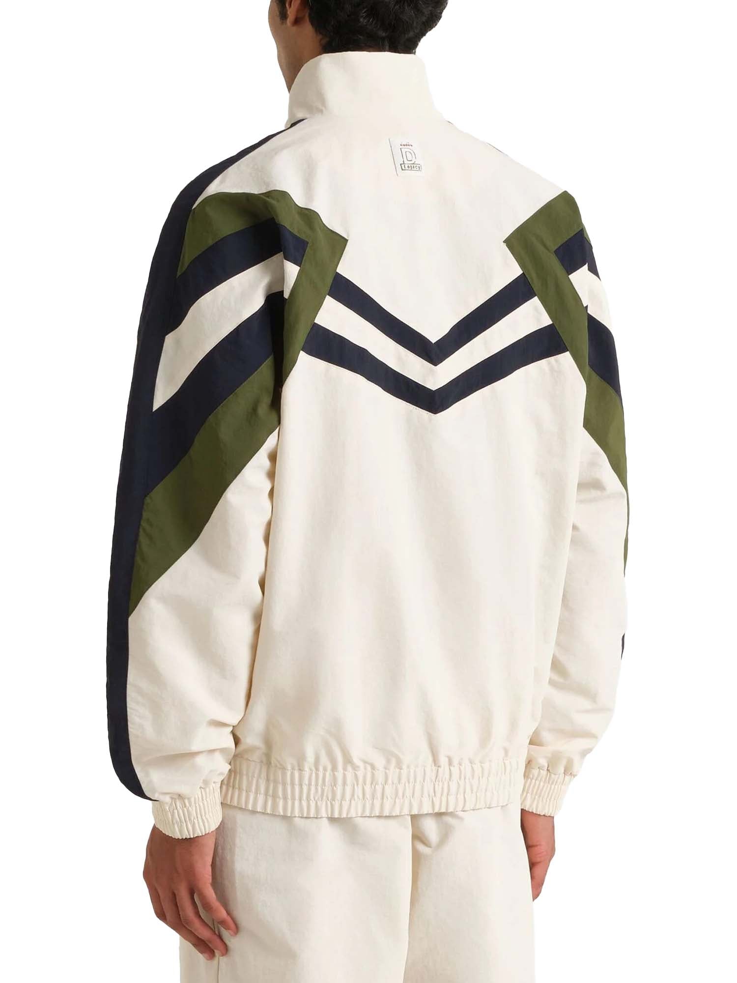 Diadora Track Jacket Legacy Bianco