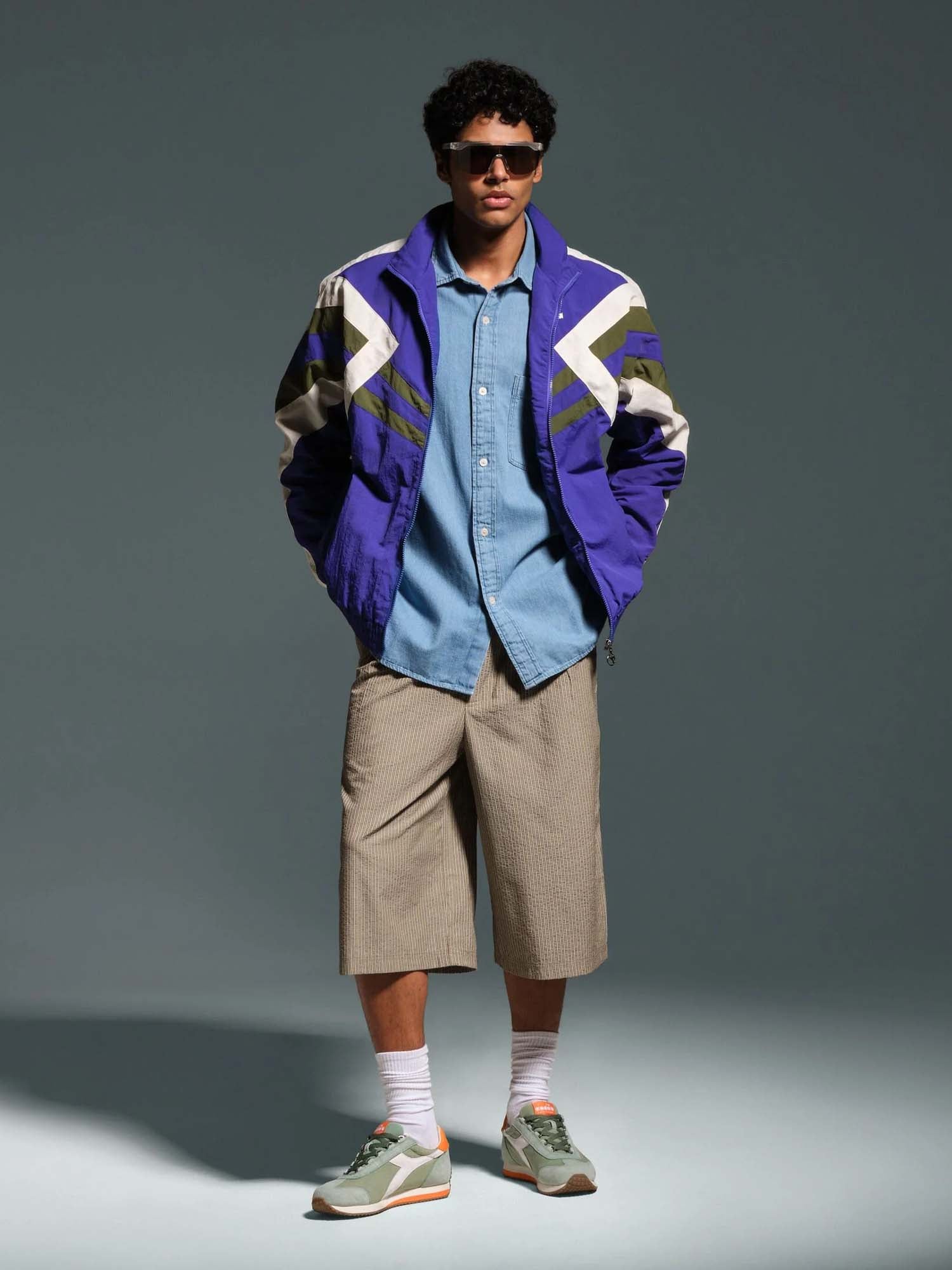 Diadora Track Jacket Legacy Blu