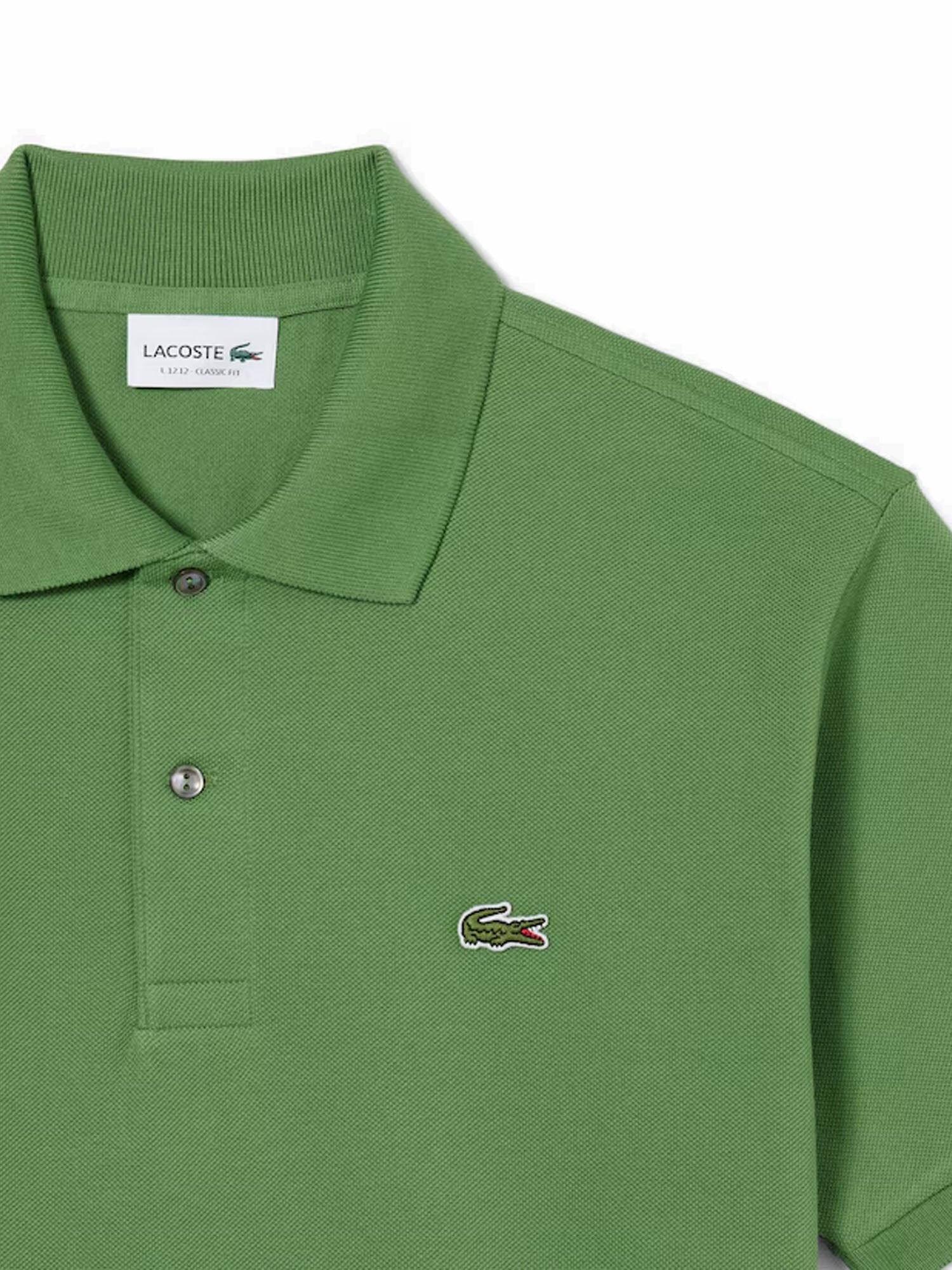 Lacoste Polo dal taglio classico L.12.12 Original Verde