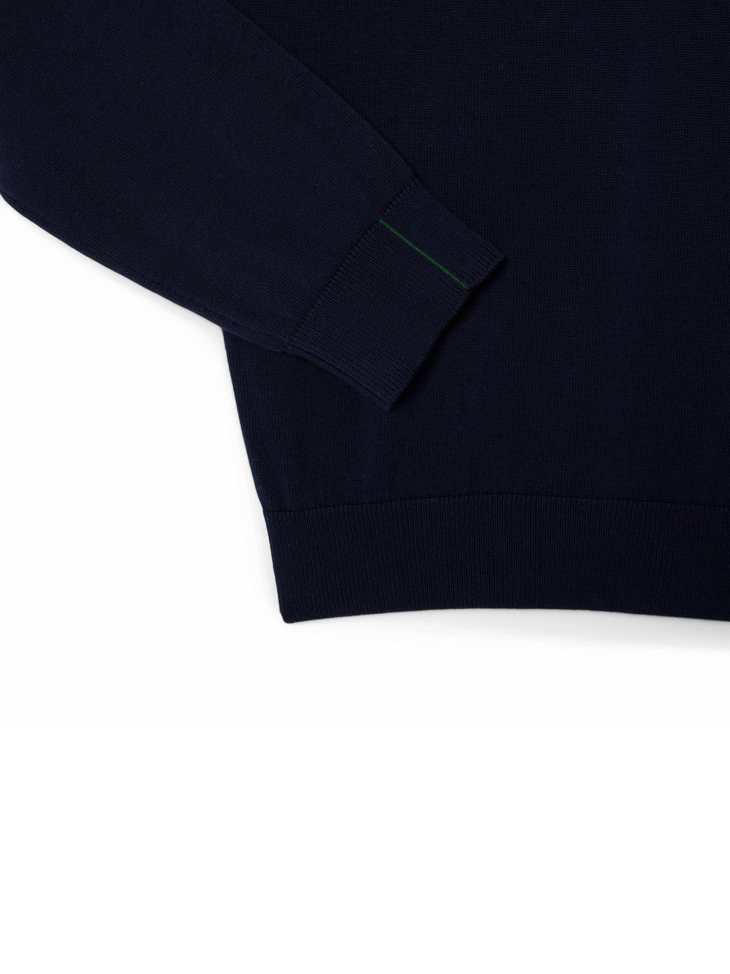 Lacoste Pullover Girocollo Monocromatico In Cotone Blu