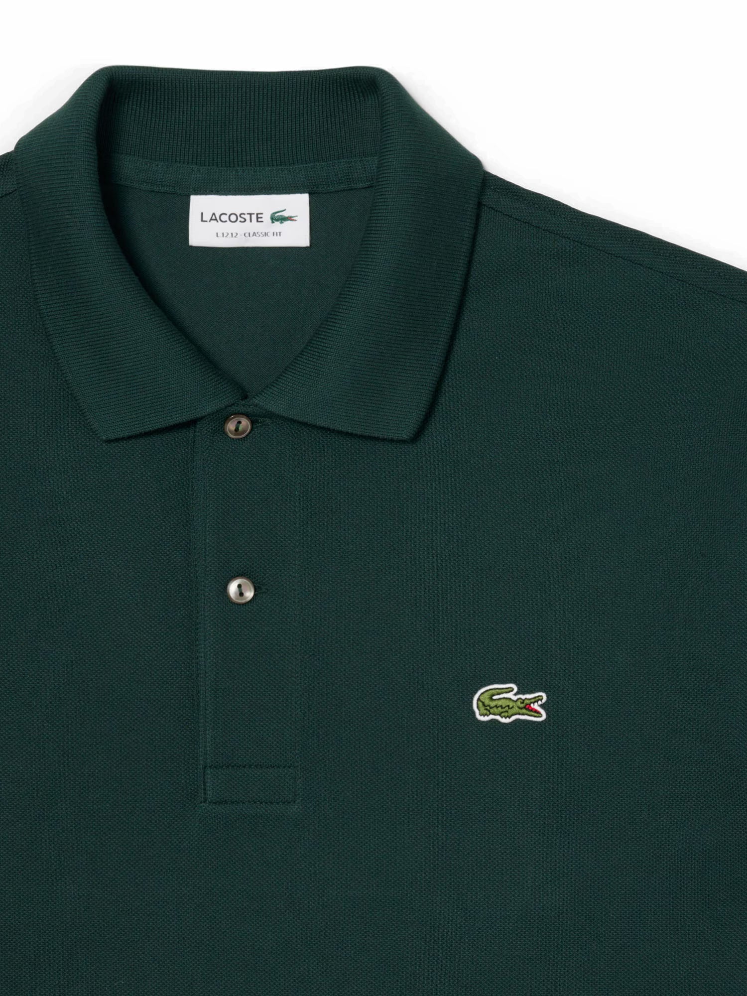Lacoste Polo dal taglio classico L.12.12 Original Verde
