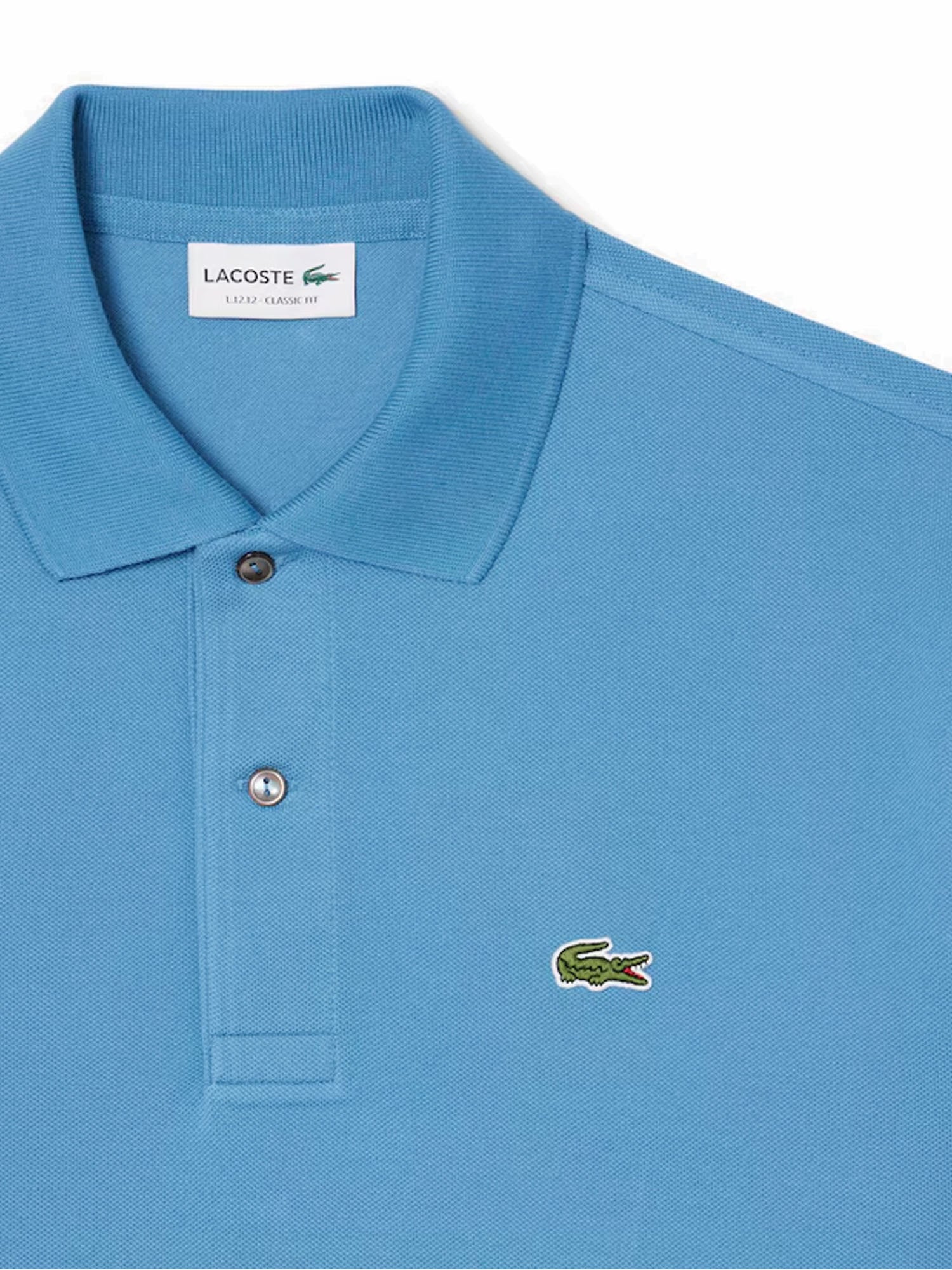 Lacoste Polo dal taglio classico L.12.12 Original Celeste