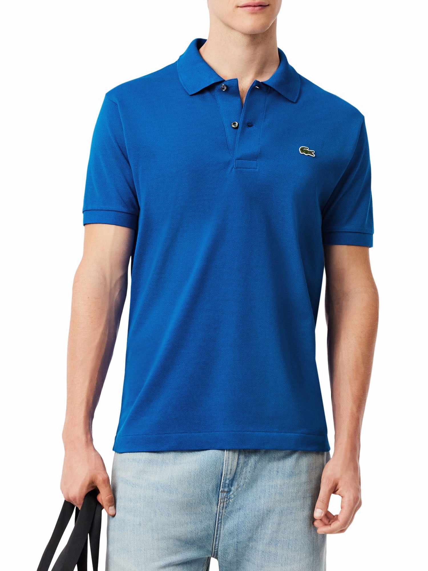 Lacoste Polo dal taglio classico L.12.12 Original Azzurro
