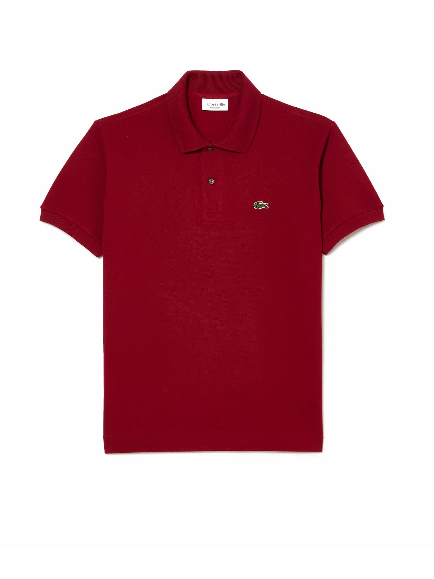 Lacoste Polo dal taglio classico L.12.12 Original Bordeaux