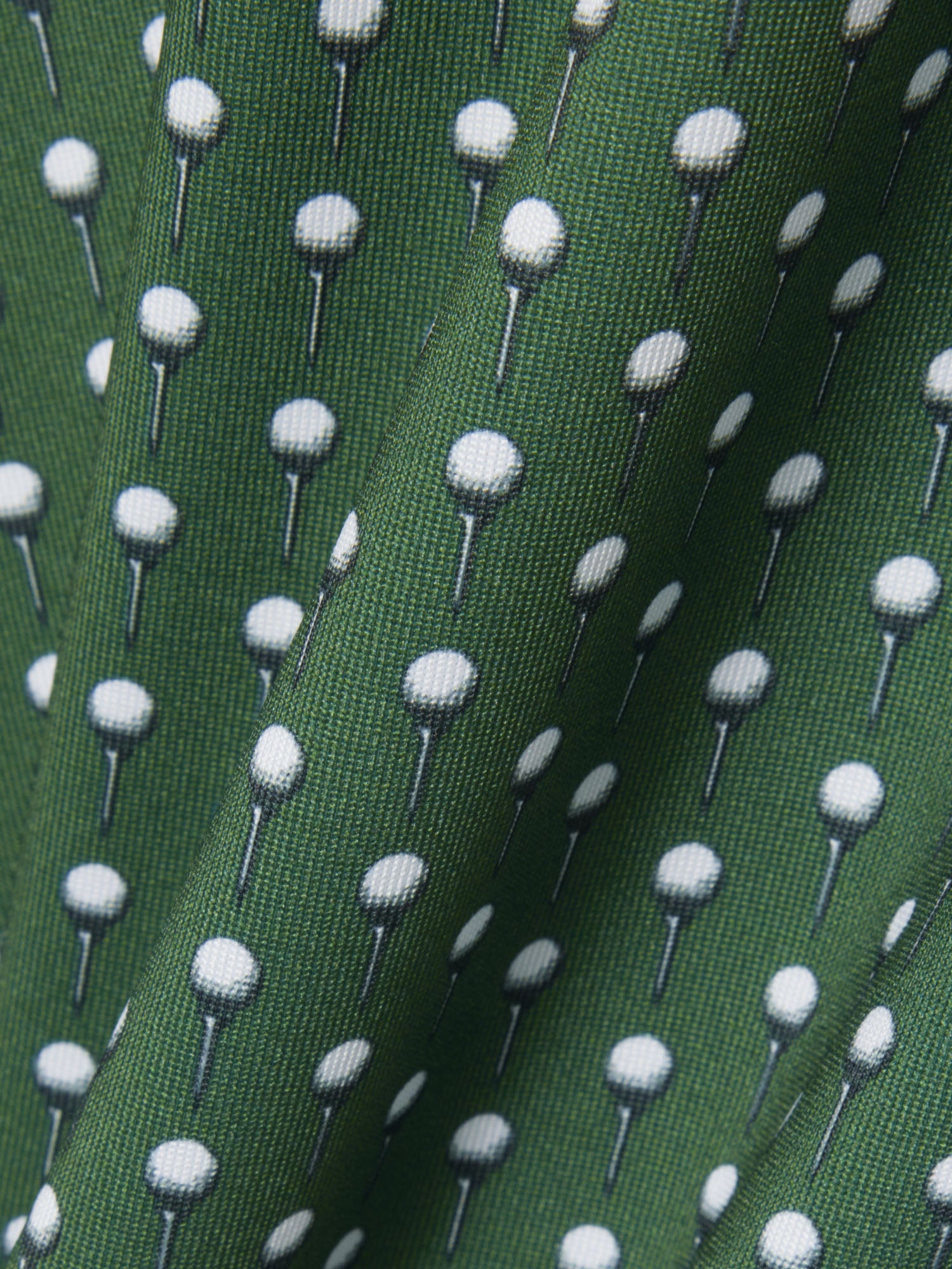 Lacoste Polo da golf stampata regular fit Verde