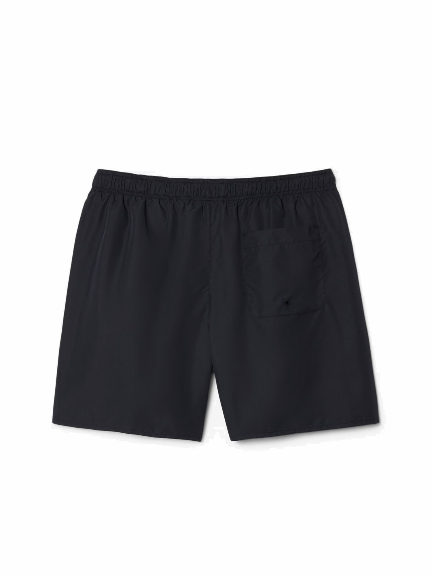 Lacoste Pantaloncini Da Bagno Monocromatici Nero