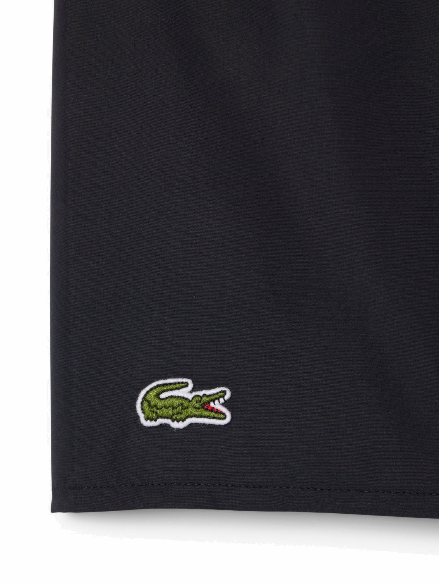 Lacoste Pantaloncini Da Bagno Monocromatici Nero
