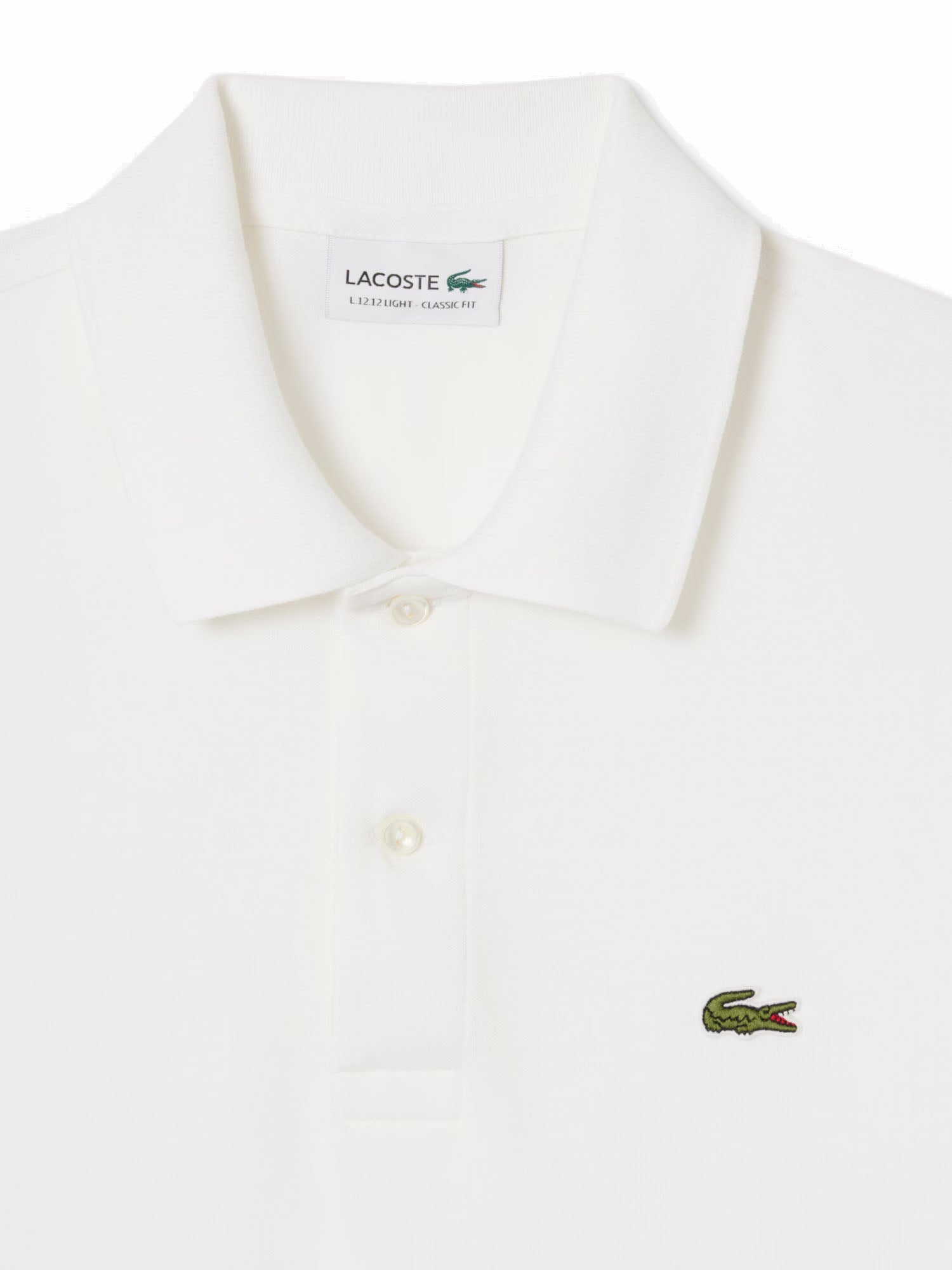 Lacoste Classic Fit L.12.12 LIGHT Polo Shirt Bianco