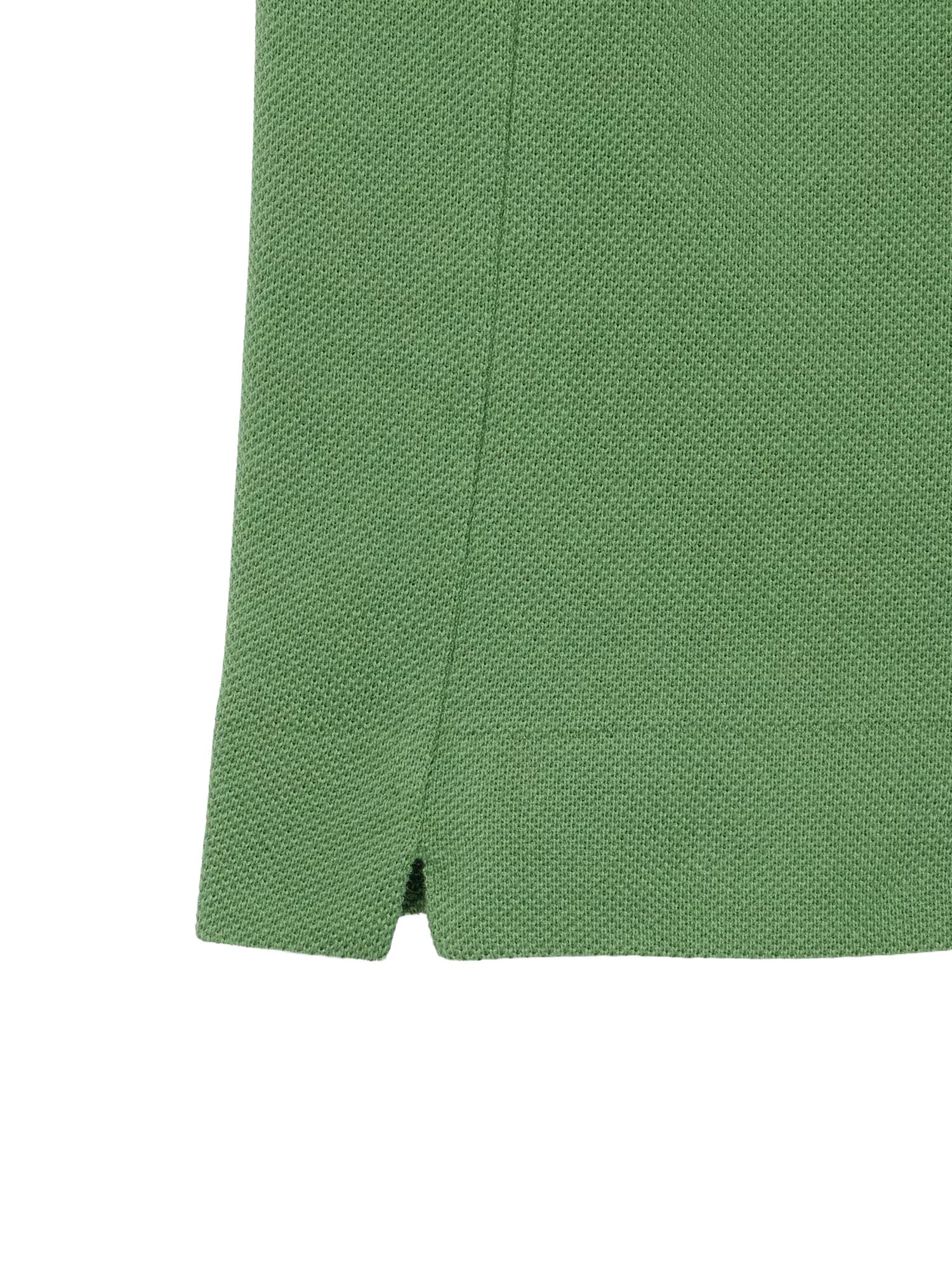 Lacoste Polo L.12.12 regular fit con bordo in risalto Verde