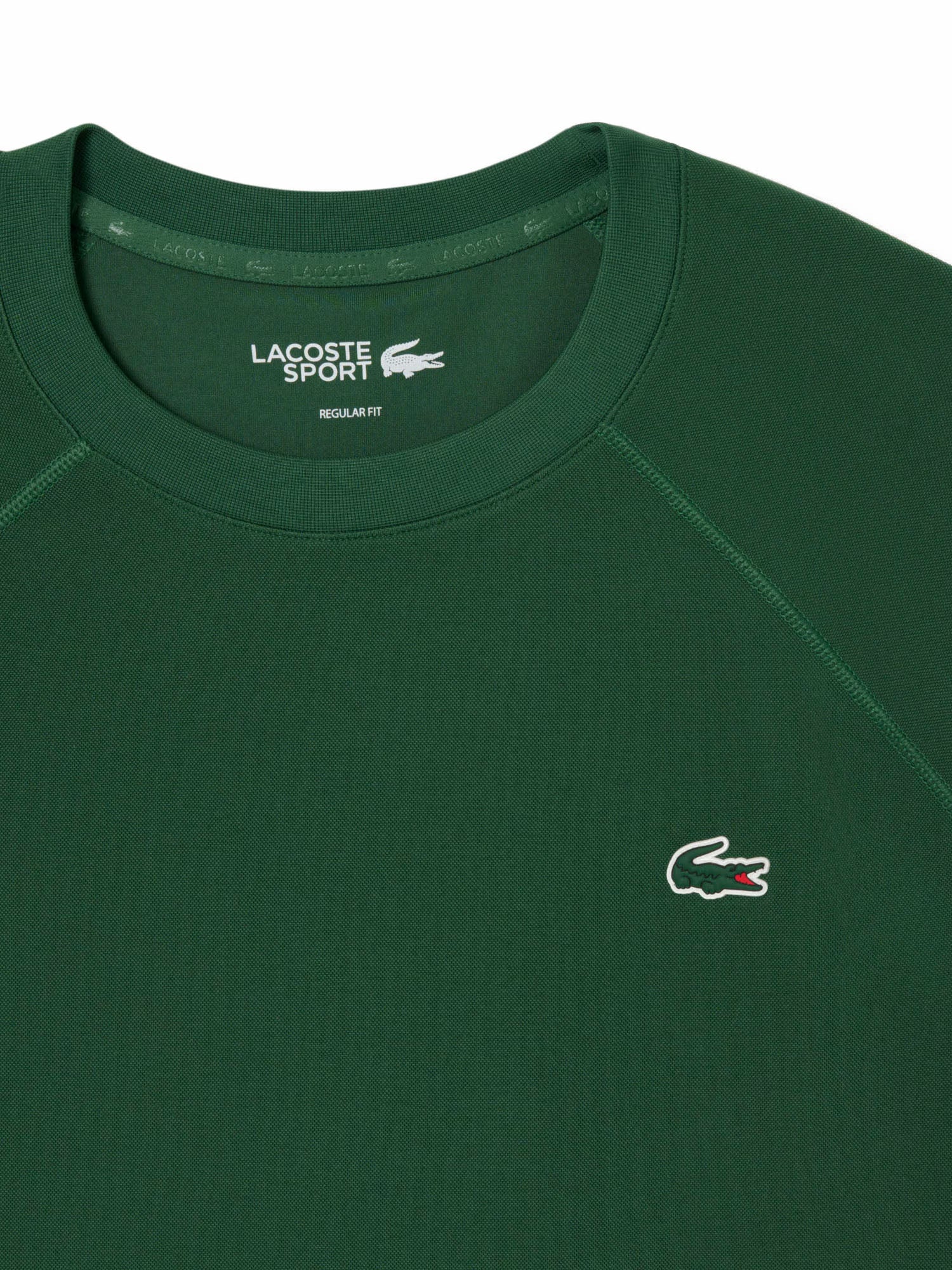 Lacoste T-shirt sportiva con stampa Ultra-Dry Verde