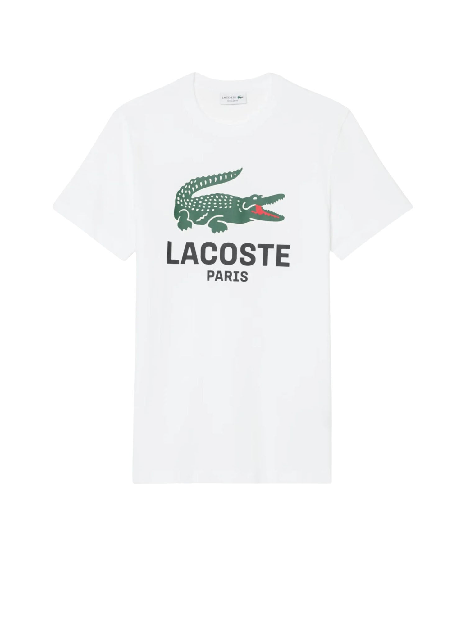 Lacoste T-shirt Cotone Uomo Bianco