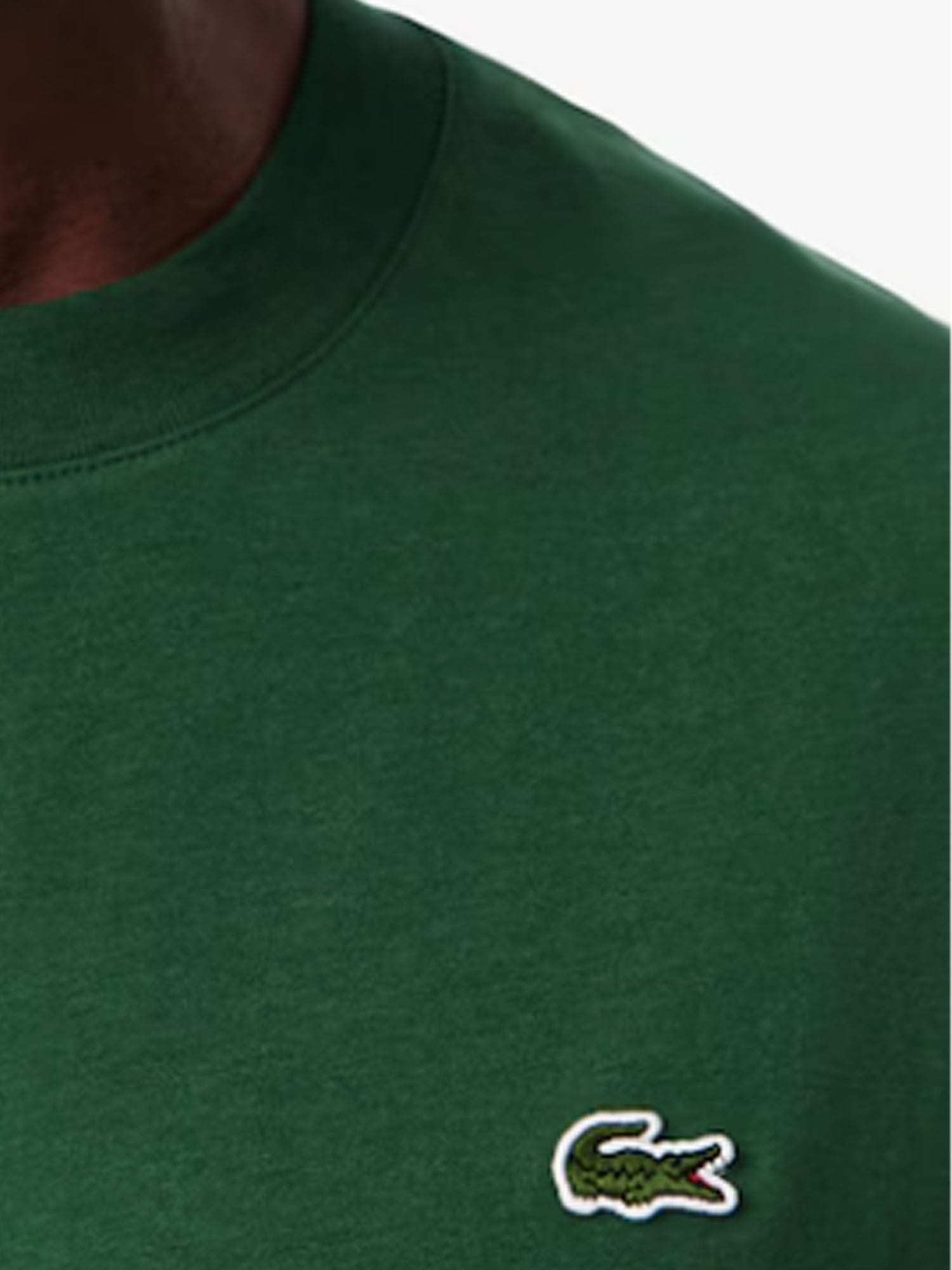 Lacoste T-shirt in cotone Verde