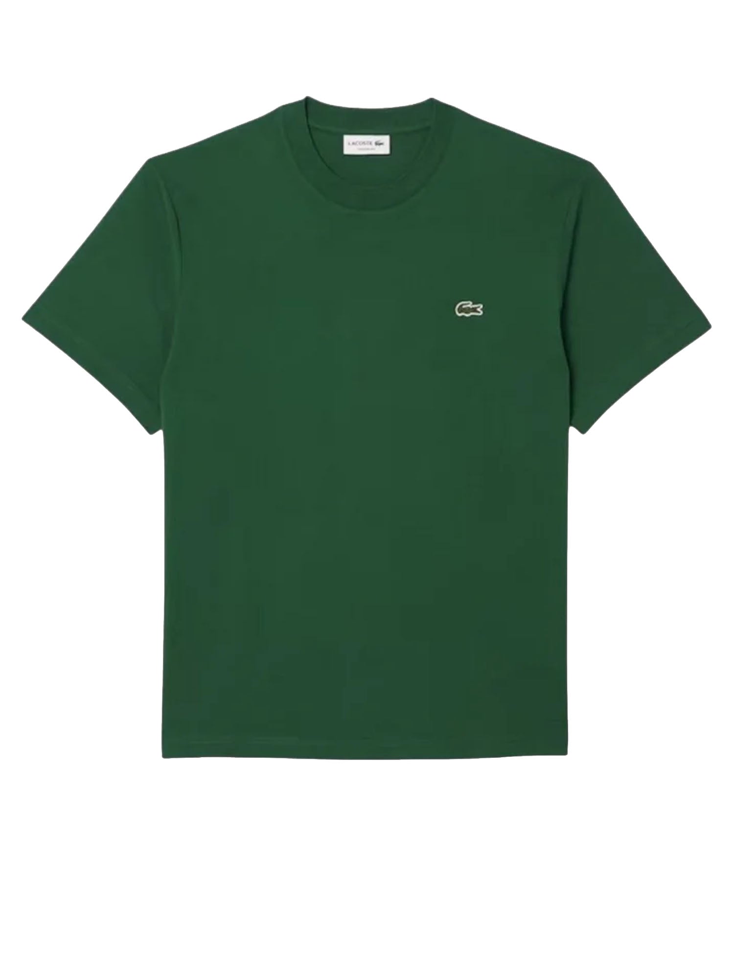 Lacoste T-shirt in cotone Verde