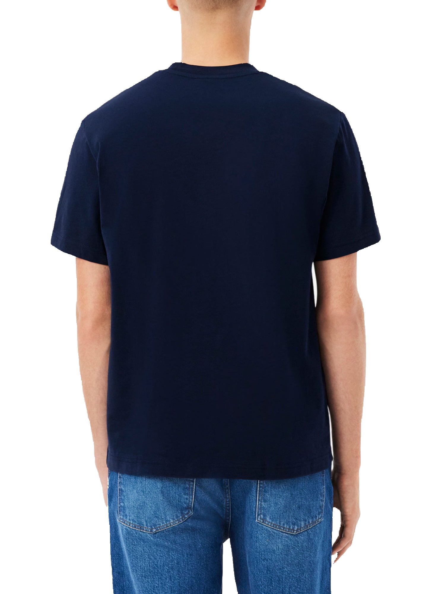 Lacoste T-shirt in cotone Blu