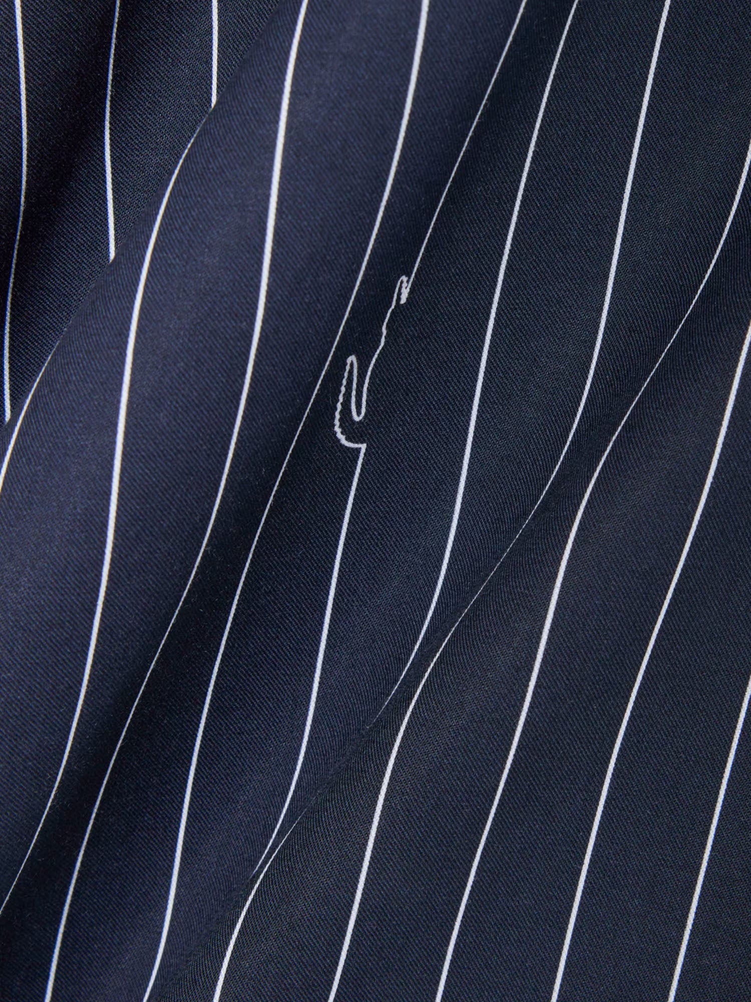 Lacoste Camicia in twill stampata relaxed fit Multicolore