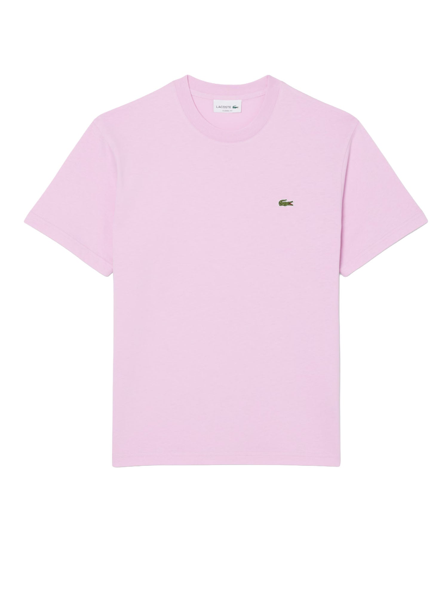 Lacoste T-shirt in cotone Rosa